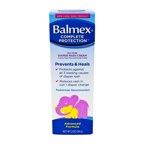 Balmex Complete Protection Diaper Rash Cream, 2 Oz, 3 Pack