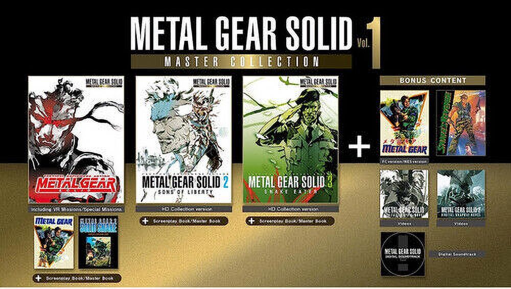 Metal Gear Solid: Master Collection Vo1. 1 for Playstation 5 [New Video Game]