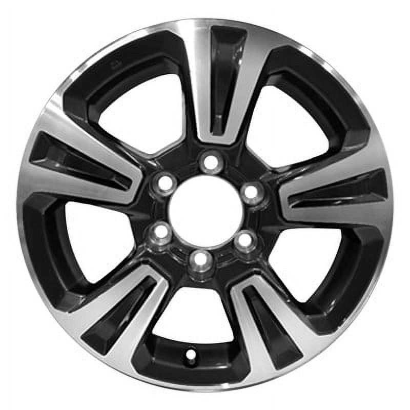 KAI 17 X 7.5 Reconditioned OEM Aluminum Alloy Wheel, Machined and Charcoal, Fits 2016-2019 Toyota Tacoma