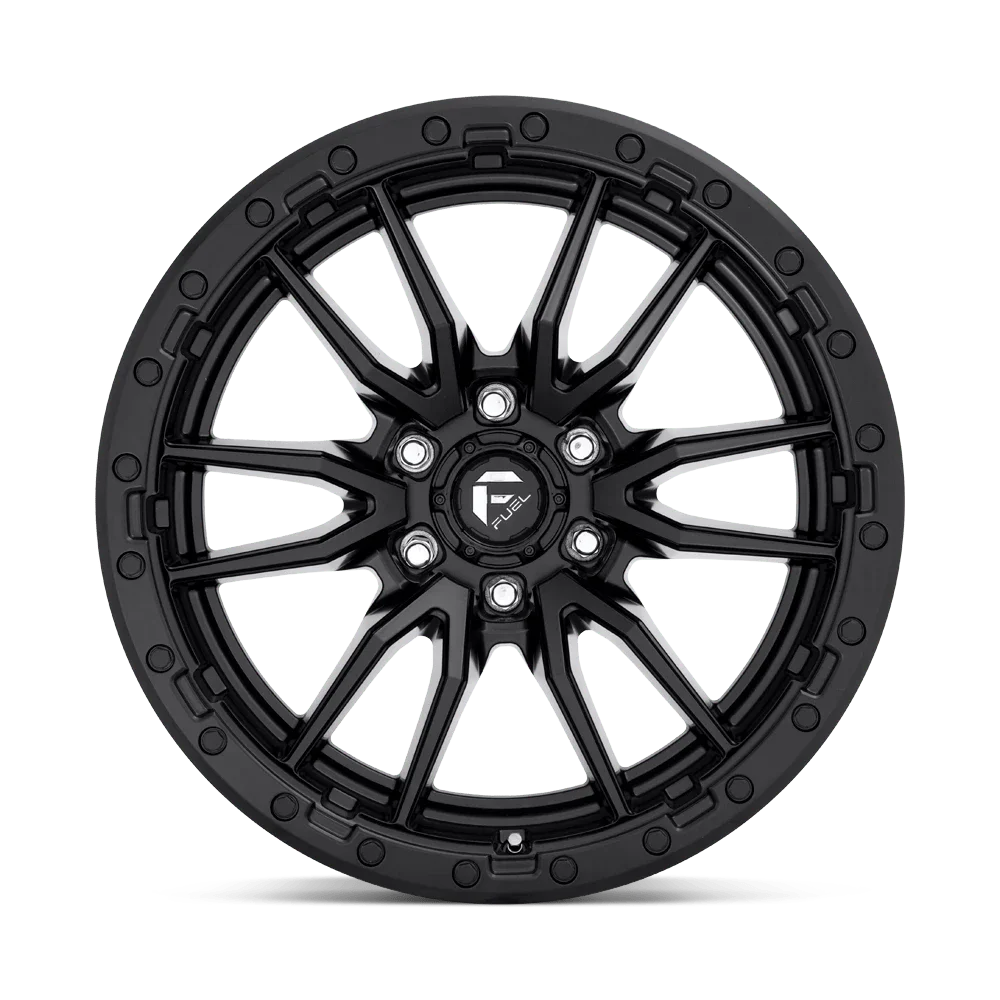 Fuel 1PC Aluminum Rim D679 REBEL 20X10in Matte Black Finish, D67920008947
