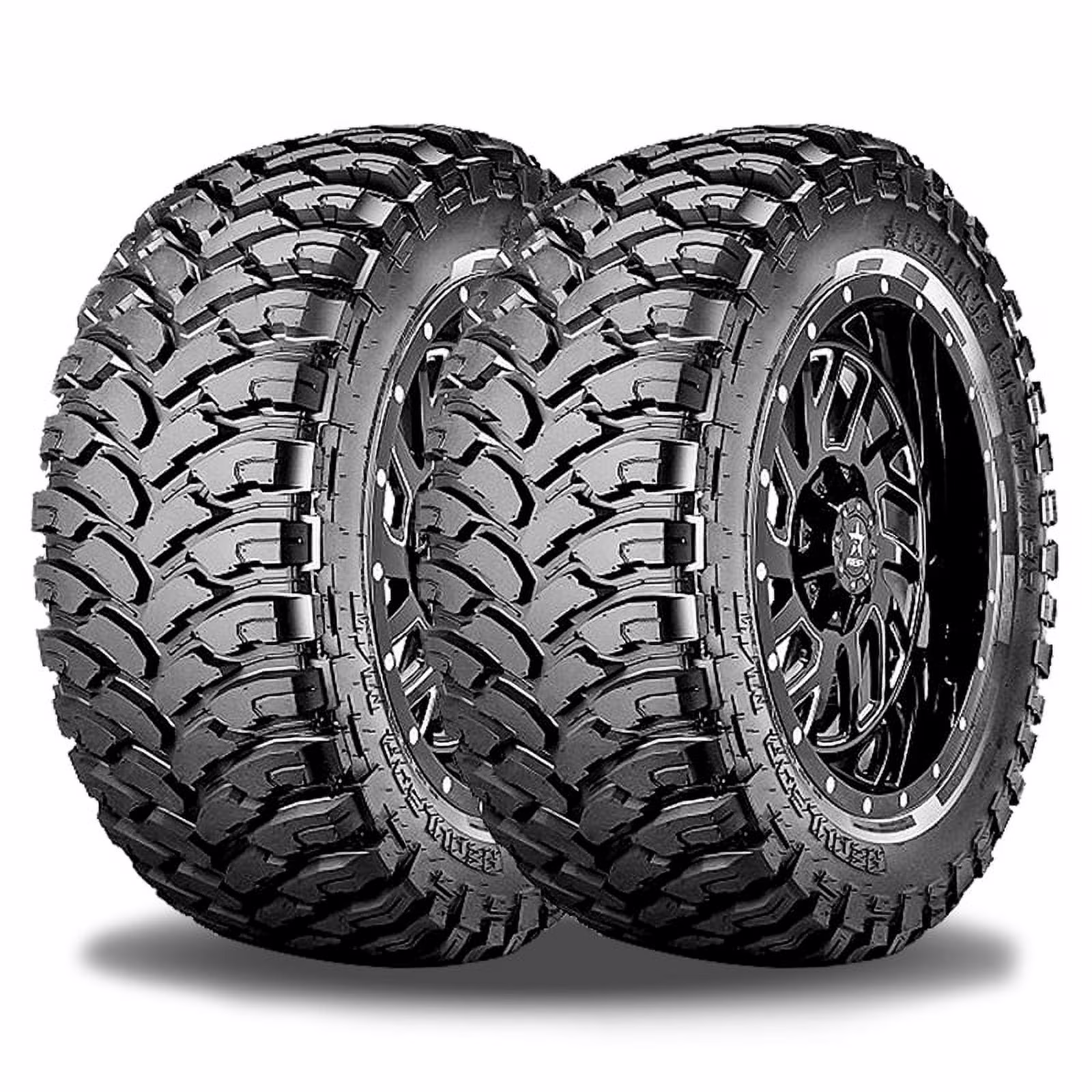 2 RBP Repulsor M/T 37X13.50R22LT 123Q 10 Ply/E Mud Tires, Truck/SUV, Off Road RBPMT22135010 / 37/1350/22 / 37 13.5 22
