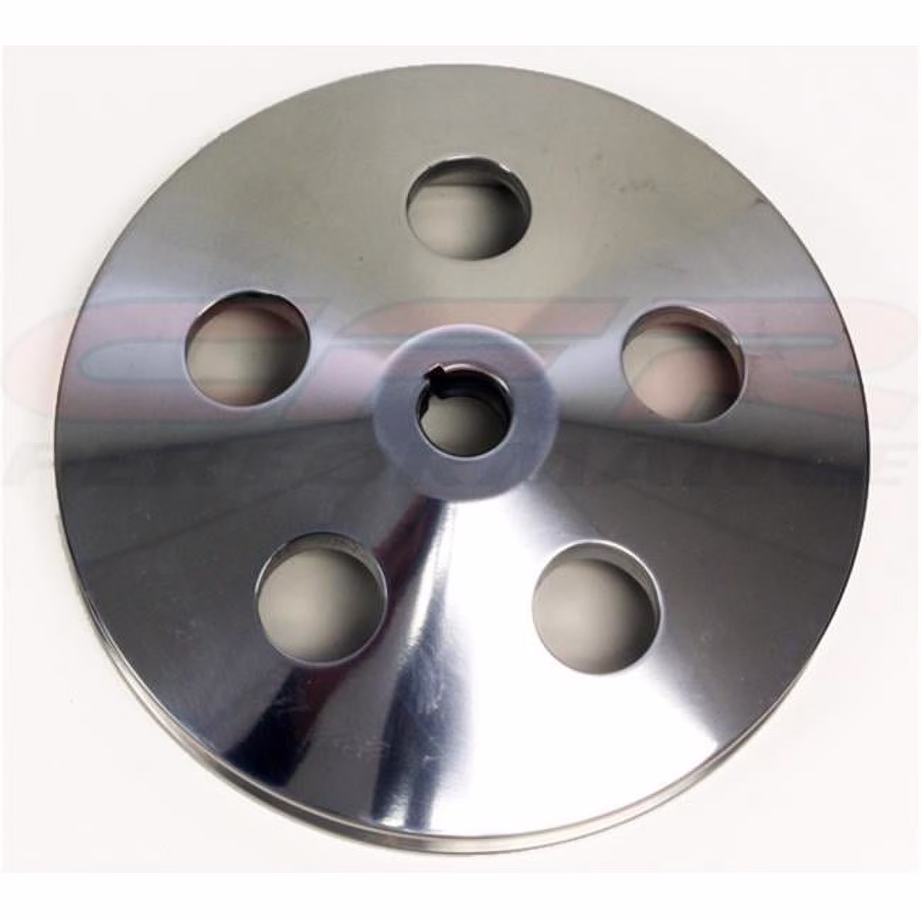 CFR HZ-8848-PBK 1955 - 72 Chevy & Gm Aluminum Key-Way Power Steering Pump Pulley - Black