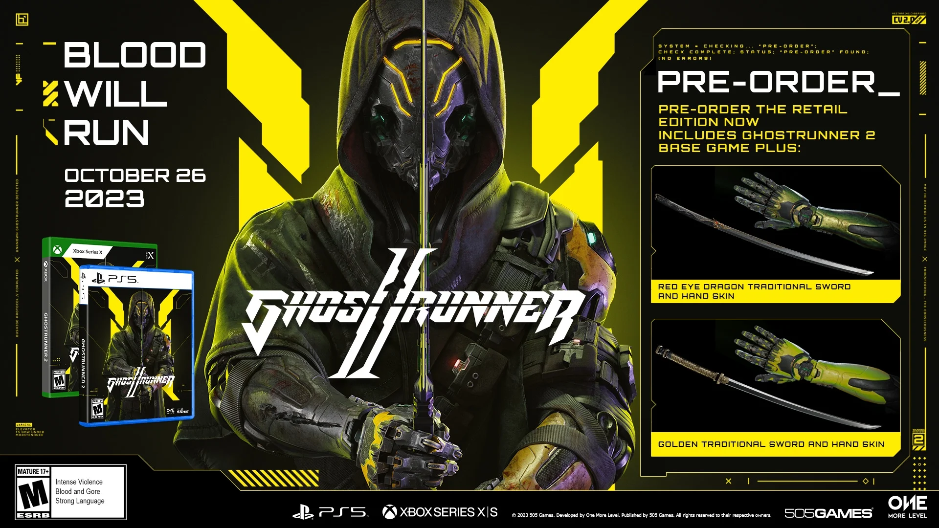 GHOSTRUNNER 2, Xbox Series X