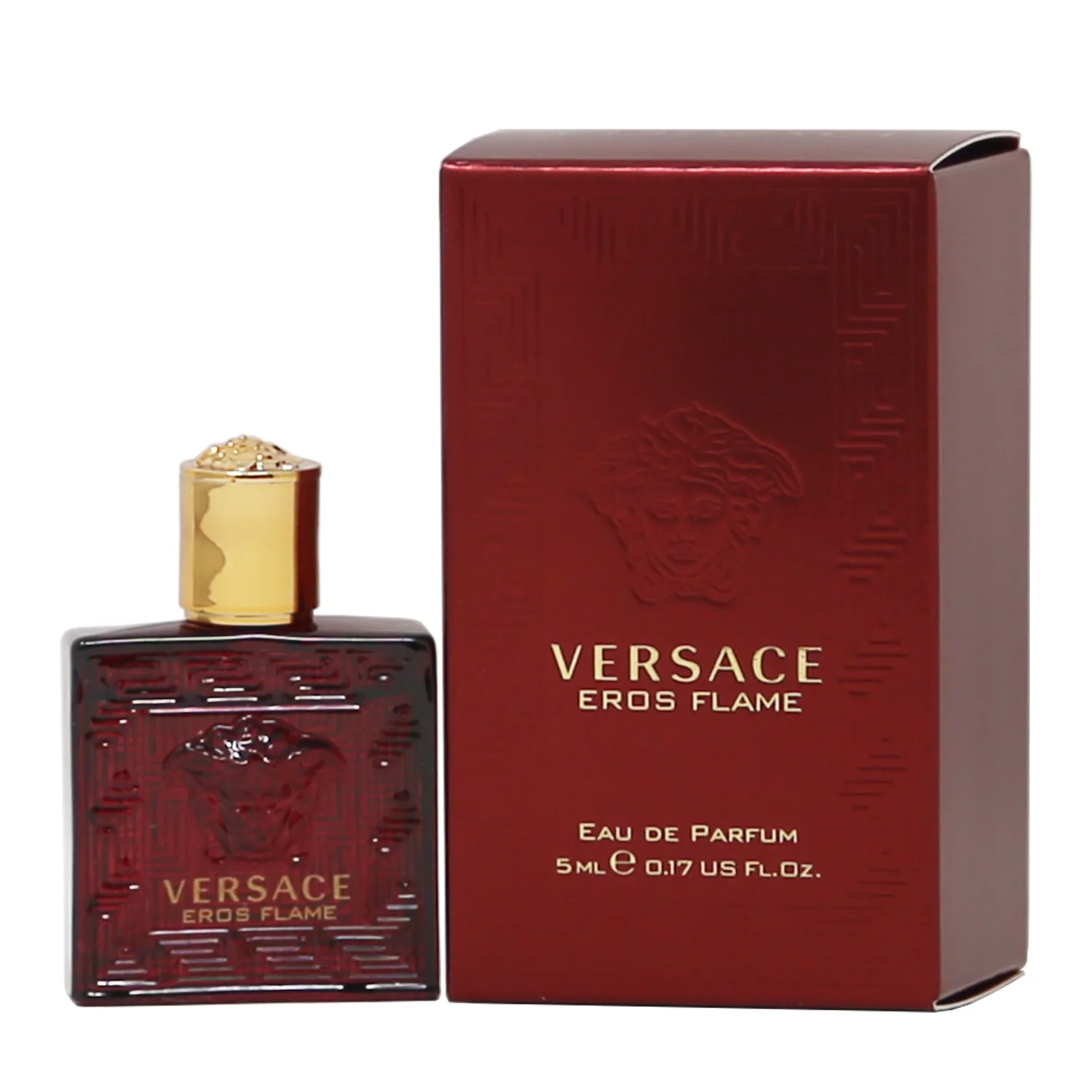 Versace Crystal Noir EDT, Eros Men EDT, Eros Flame EDP  - 5ml 3PK Kit