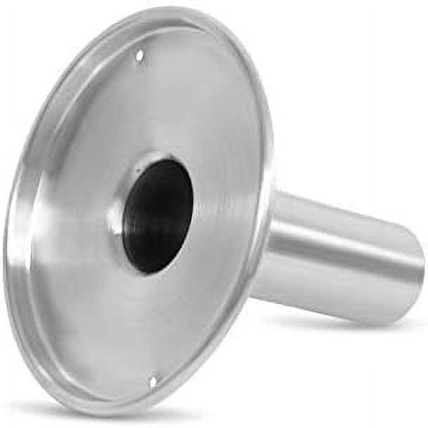 SPBOOMlife 5 Gallon Stainless Steel Beverage Dispenser with Ice Container  Spigot - Round - Lemonade Sangria Tea Water Drink Jar Jug - Home Parties - BPA Free Clear Acrylic