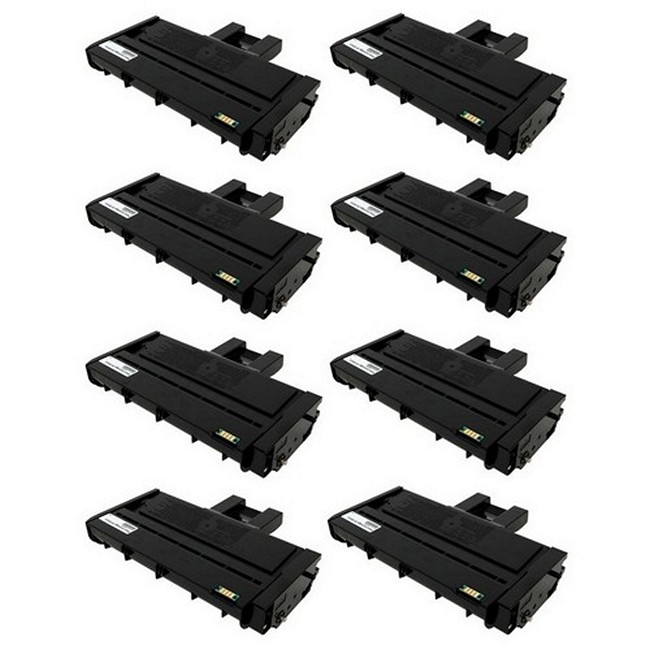 PrinterDash Compatible Replacement for LAN SP-213NW/SP-213SFNW/SP-213NW Black High Yield Toner Cartridge (8/PK-2600 Page Yield) (TYPE SP201HA) (440-7258_8PK)