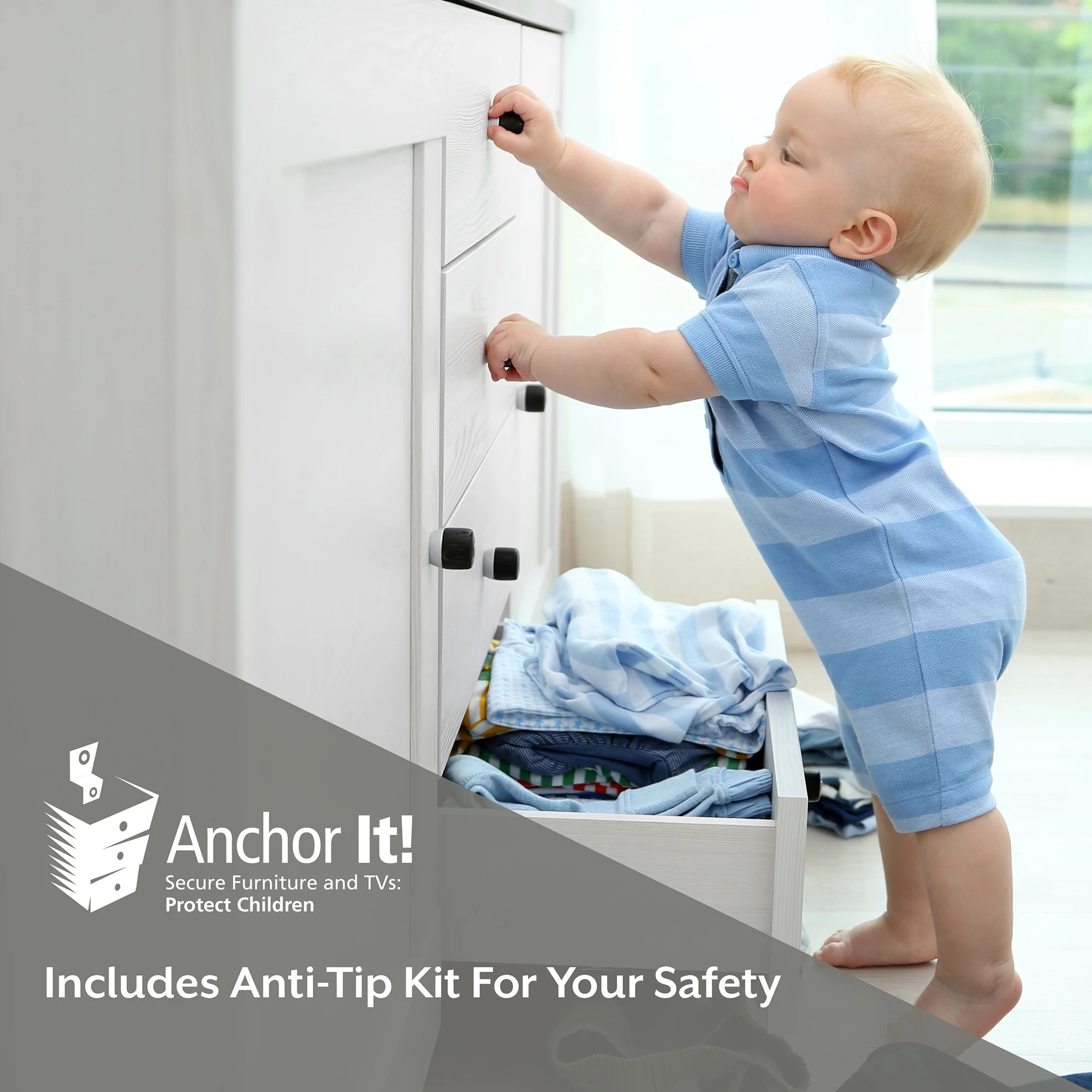 Hillsdale Campbell 6-Drawer Kids Dresser, White