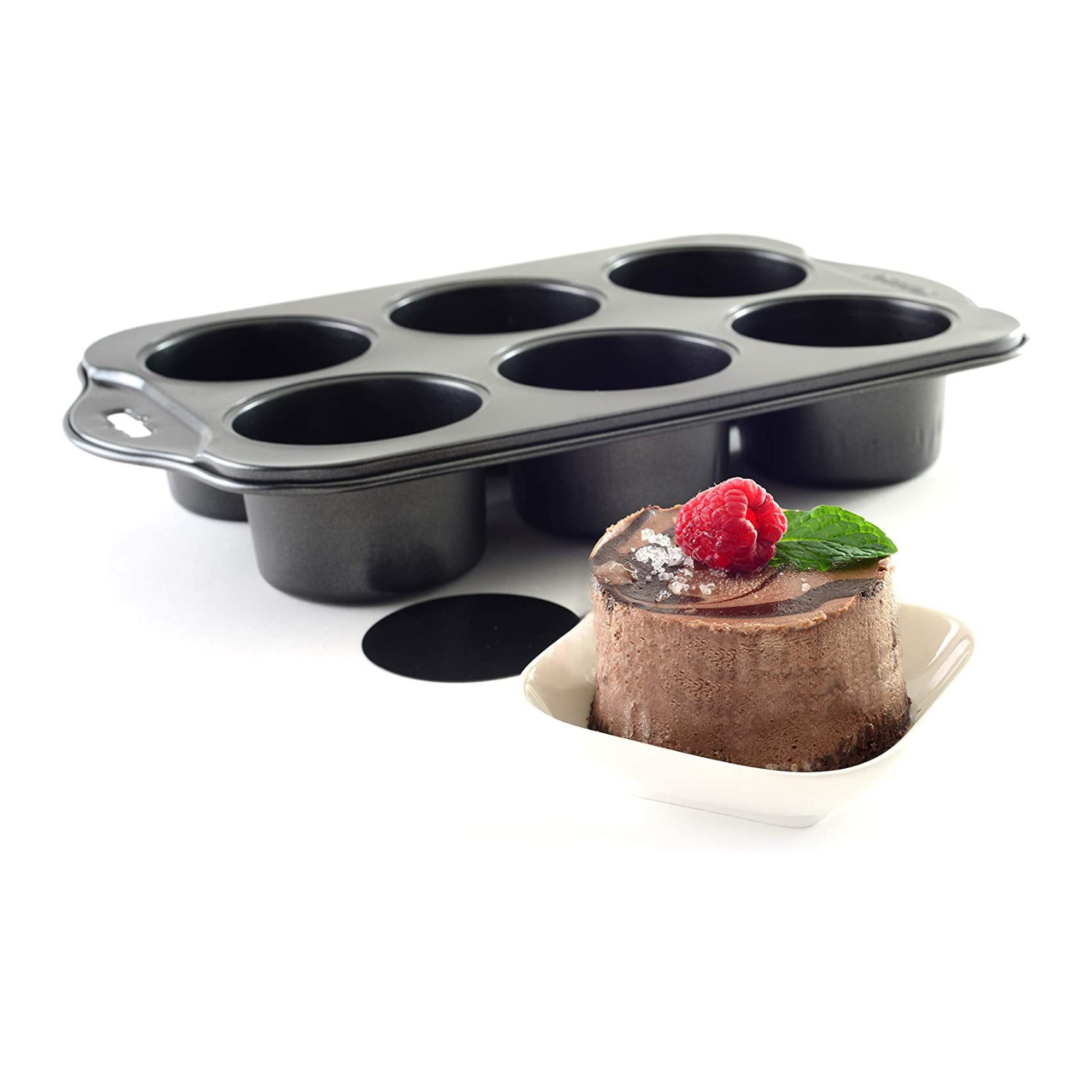 Norpro Nonstick 6 Cup Small Mini Cheesecake Muffin Cupcake Tart Quiche Pan