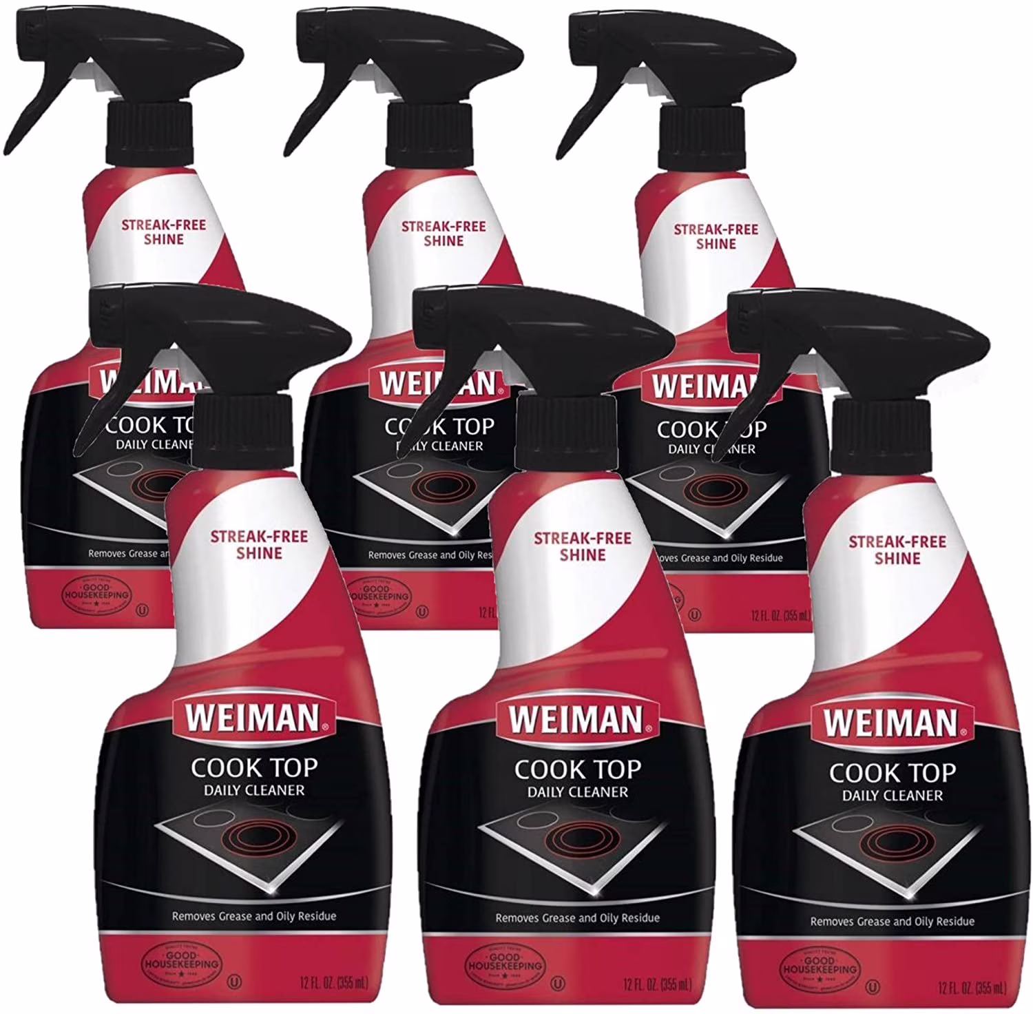 Weiman Apple Scent Cooktop Cleaner 12 oz Spray
