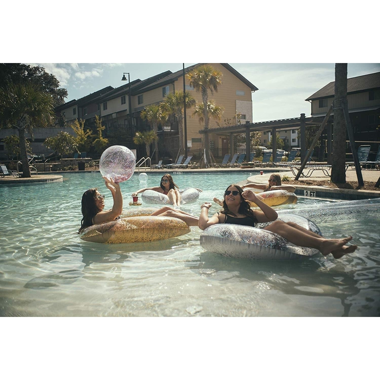 Glitter Pool Tube 48