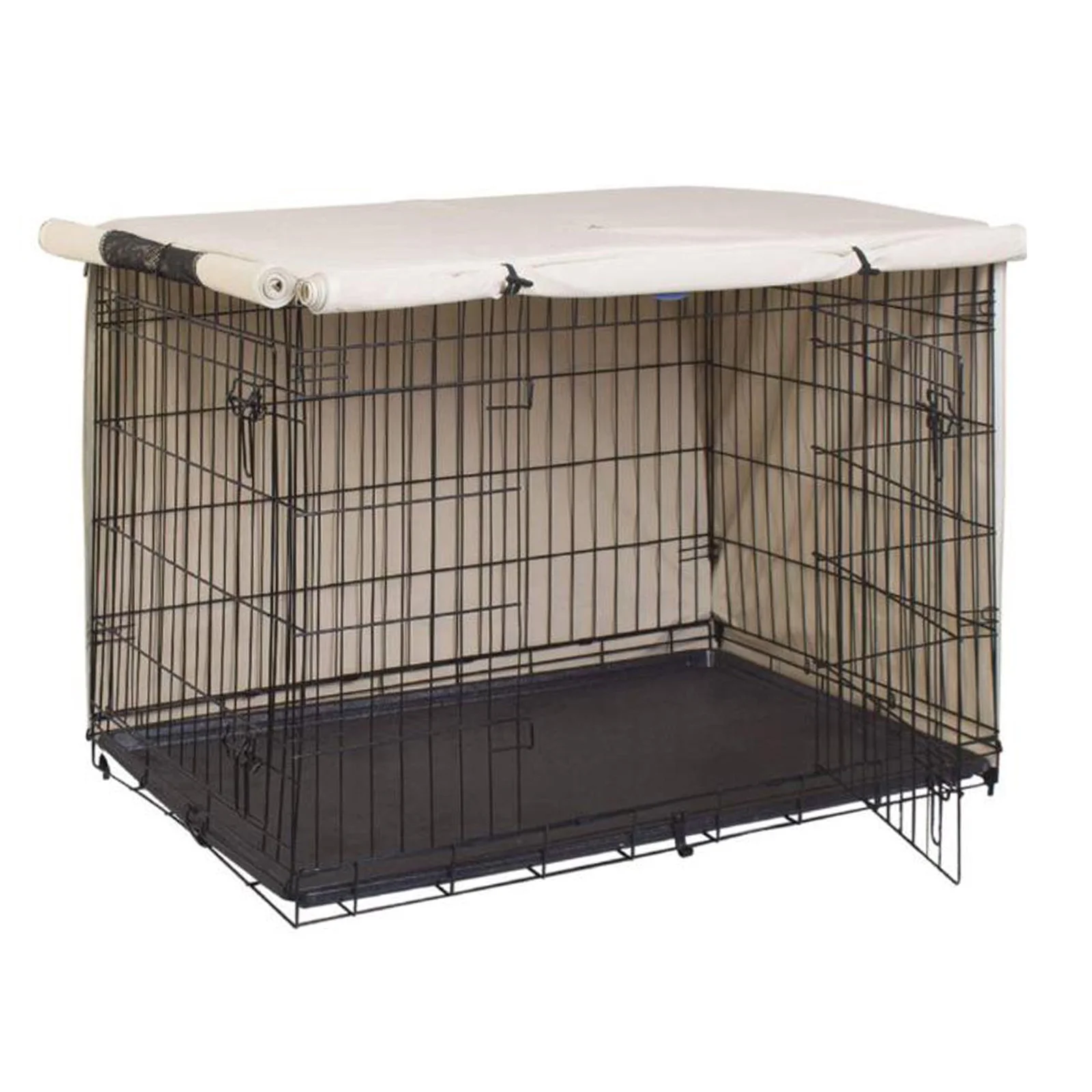 Hapeisy Crate Cage Cover Pet Kennel Waterproof Multifunction Rainproof Protective Dust-Proof Dustproof Outside Dog