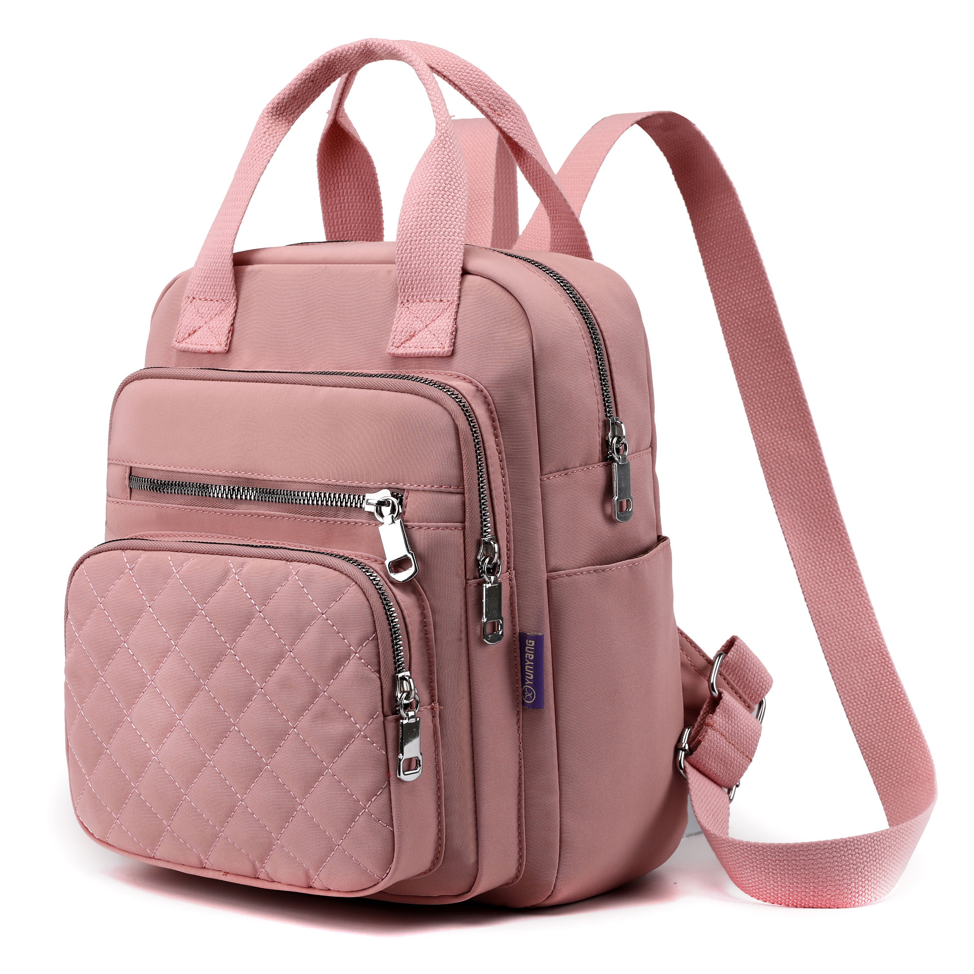 Aomigcot Nylon Backpack Purse For Women Casual Travel Handbag Ladies Shoulder Bags