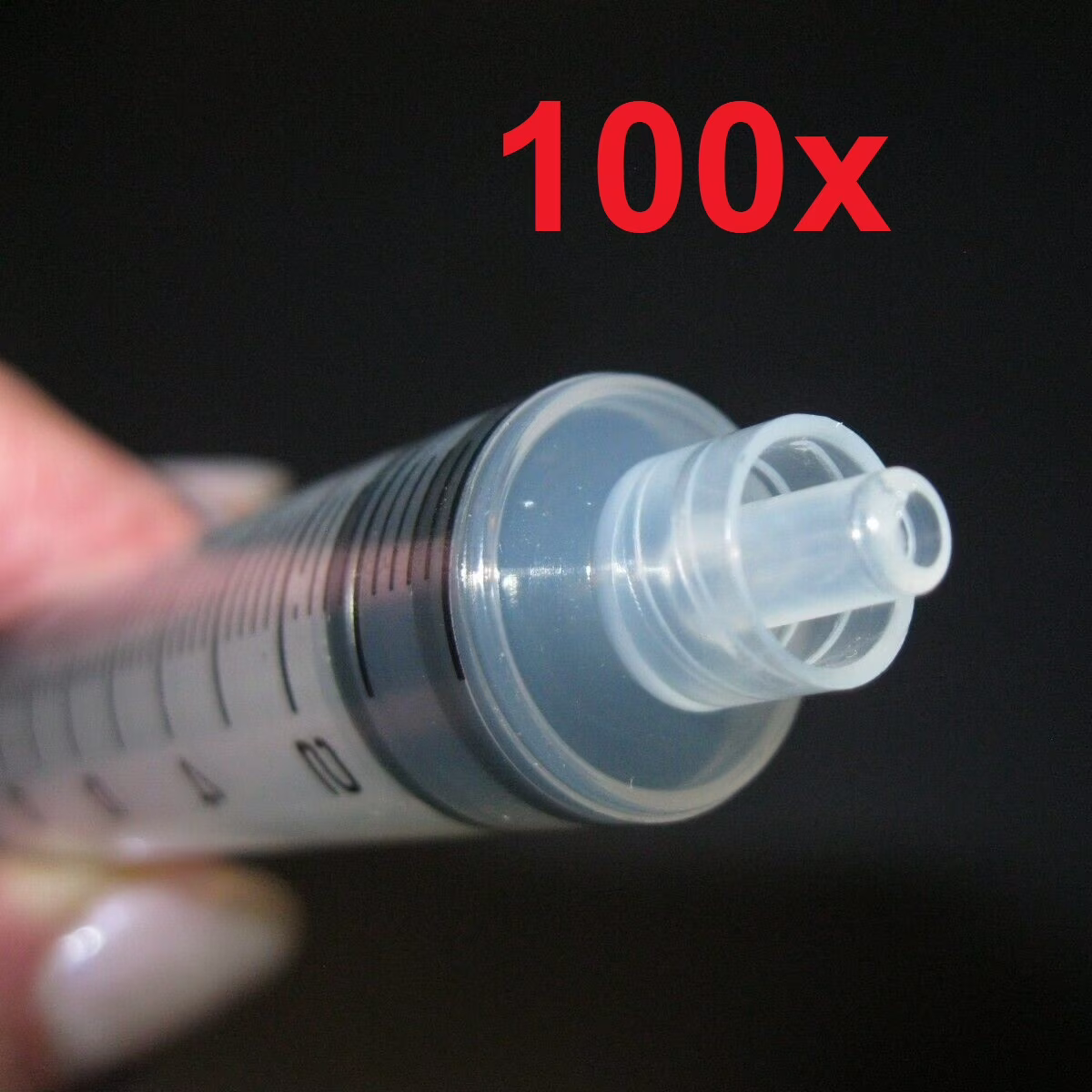 100x 10mL Disposable Syringe Luer Lock Tip Liquid Medical Plastic 10cc Sterile