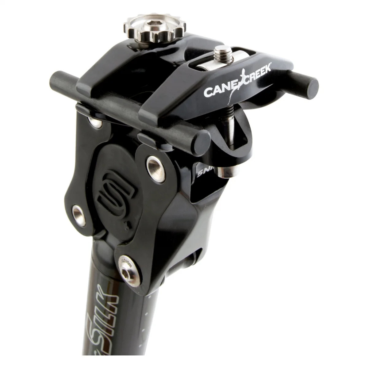 Cane Creek eeSilk + Gravel Carbon Suspension Seatpost, 27.2 x 362mm / 12D Offset