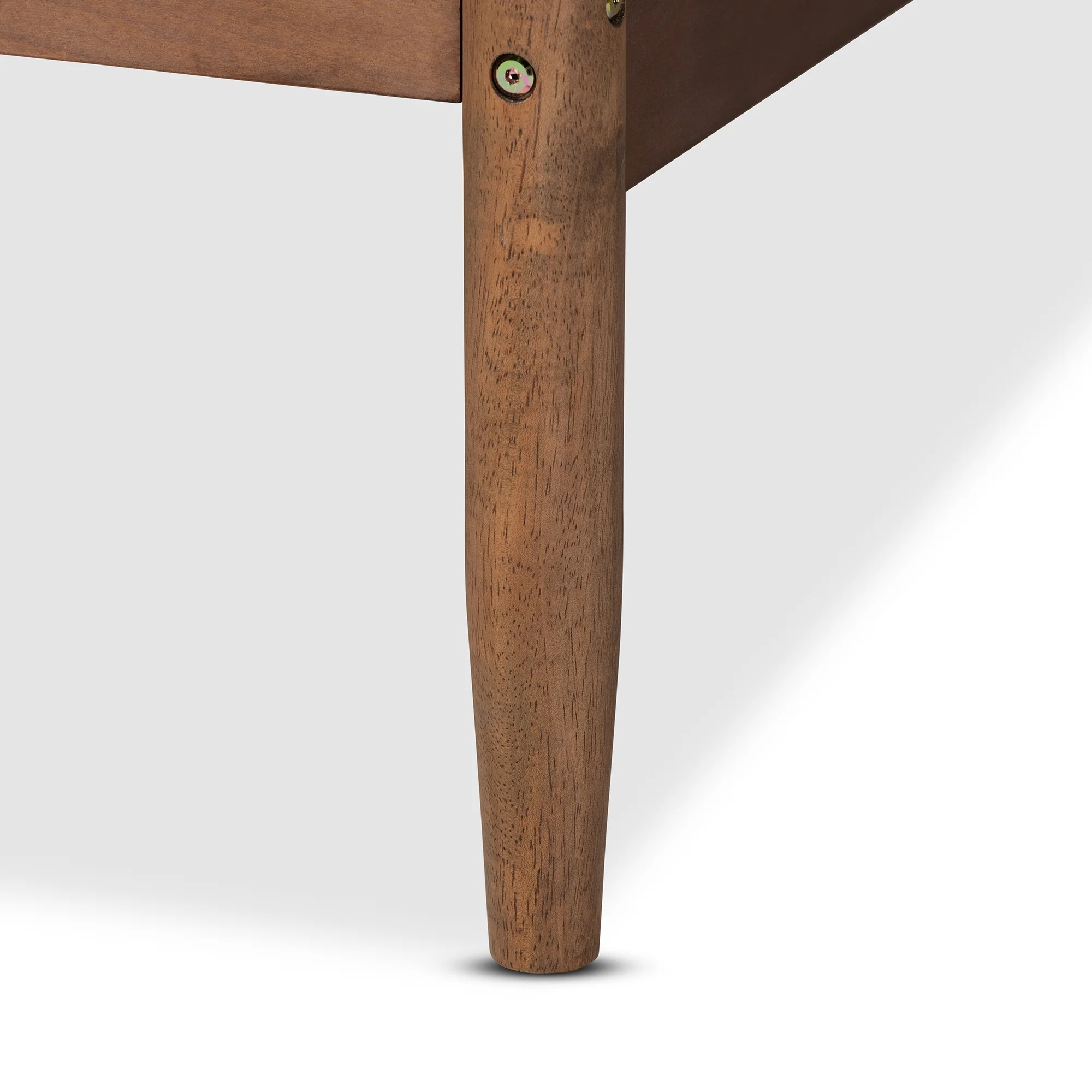 Baxton Studio Veles MidCentury Modern Ash Wanut Finished Wood Daybed