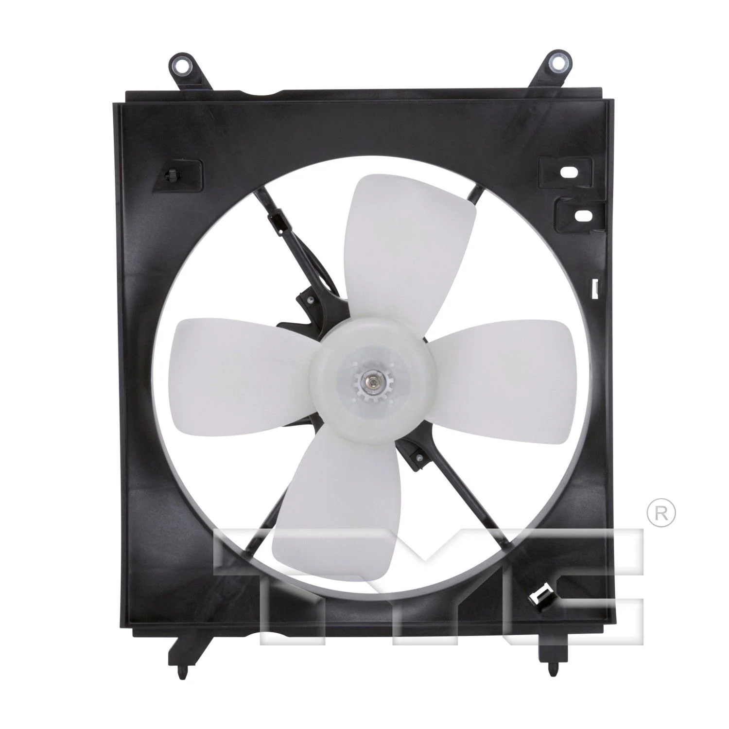 TYC 610100 A/C Condenser Fan Assembly Fits 2004 Dodge Ram 1500