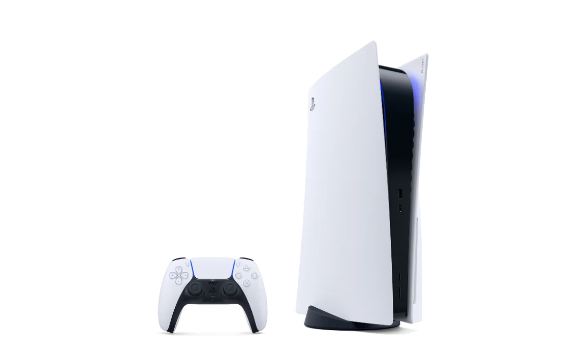 Used-Like-New Latest PlayStation 5 Disc Verison Gaming Console 825 GB SSD PS5 with DS Wireless Controller and Mytrix Charger Set