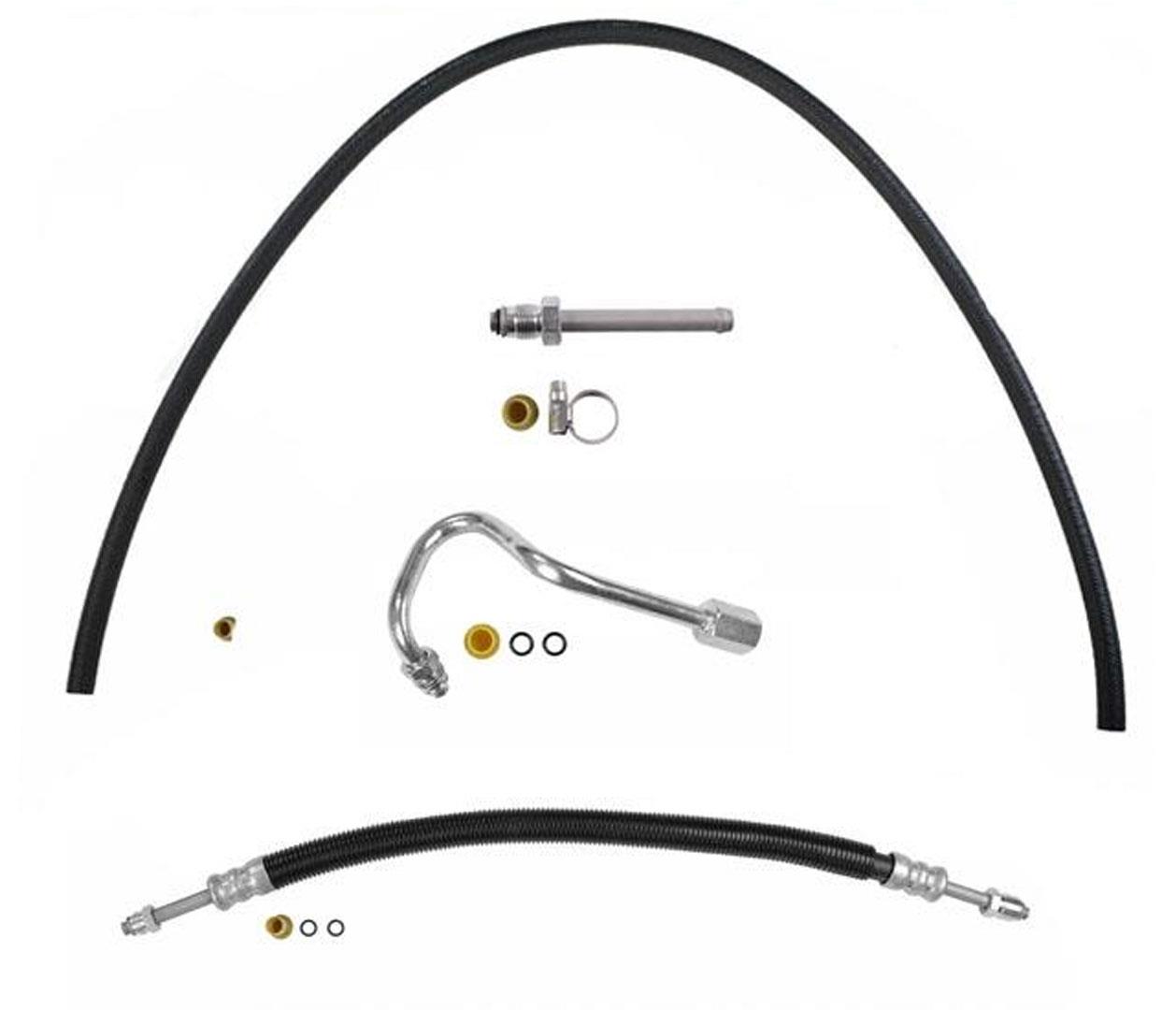 Power Steering Pressure Return Hose fits 03-06 Silverado 1500 Rear Wheel Dv Only