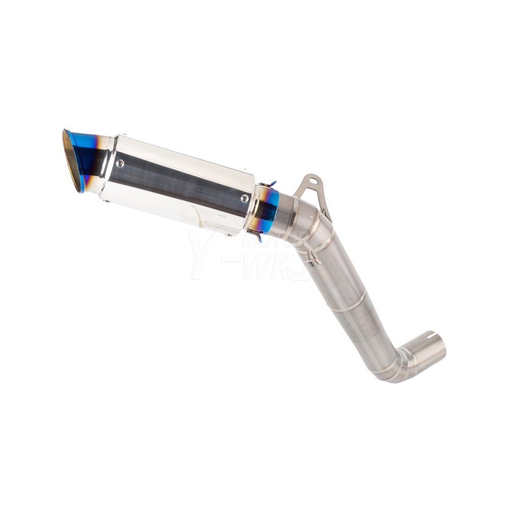 XLYWKJ Motorcycle Exhaust Muffler Mid Link Pipe System For Honda CBR1000RR 2008 to 2016 Slip-on CBR 1000 RR Titanium Alloy