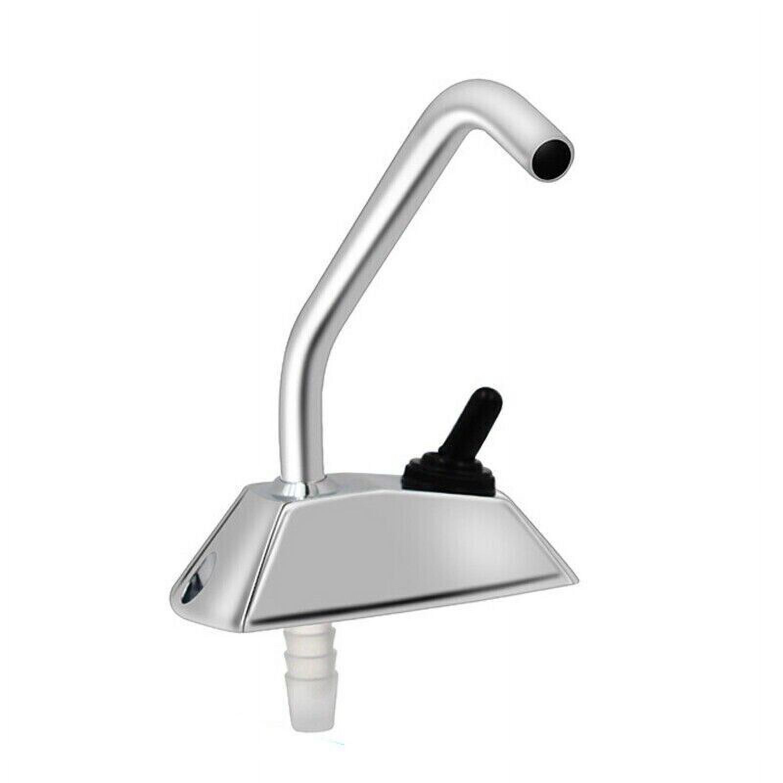 RV Kitchen Spout Tall Faucet Stainless Steel Hand Pump New Old Style