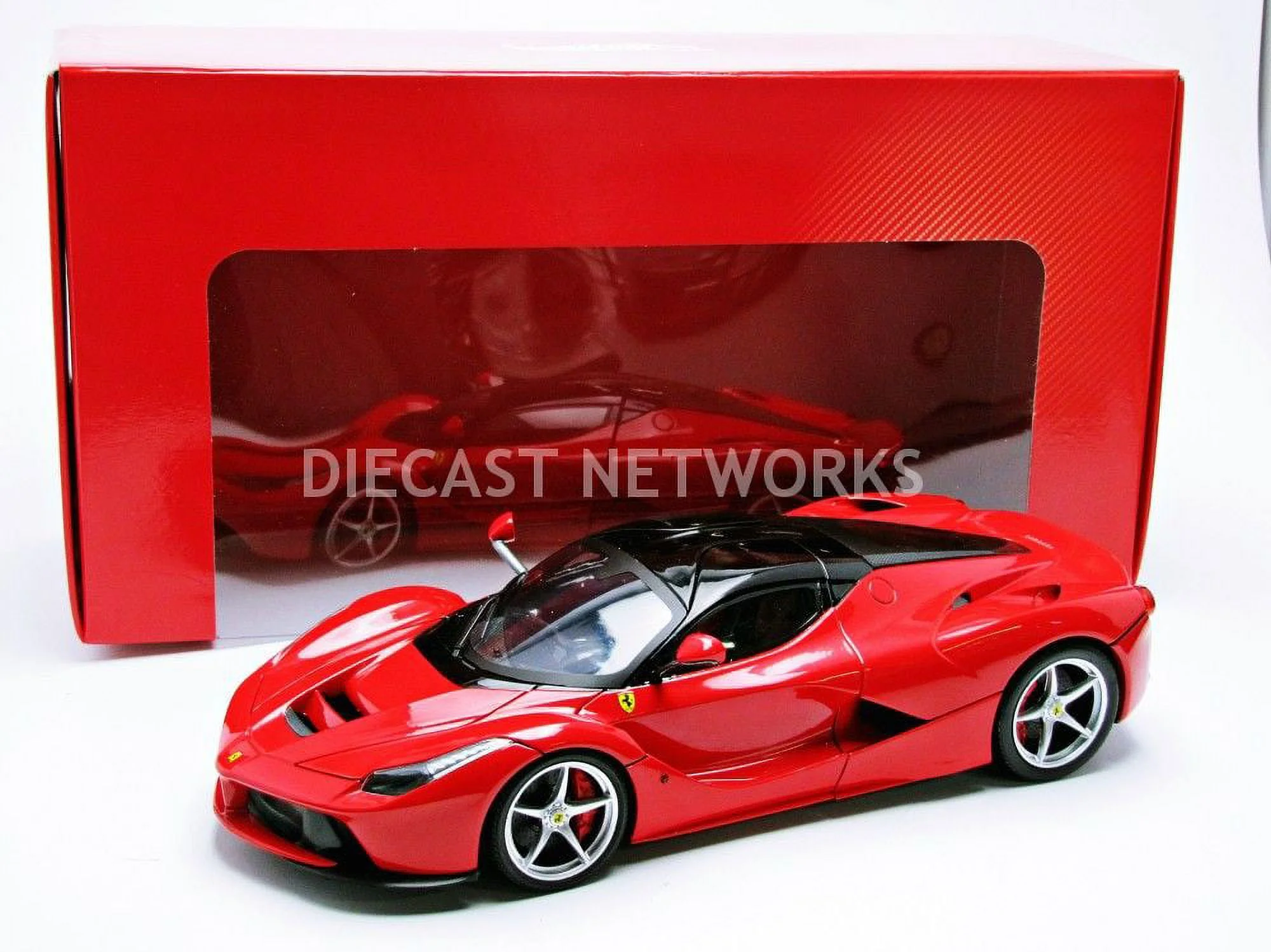 Ferrari Laferrari F70 Hybrid Red 1/18 Diecast Car Model by Hot Wheels