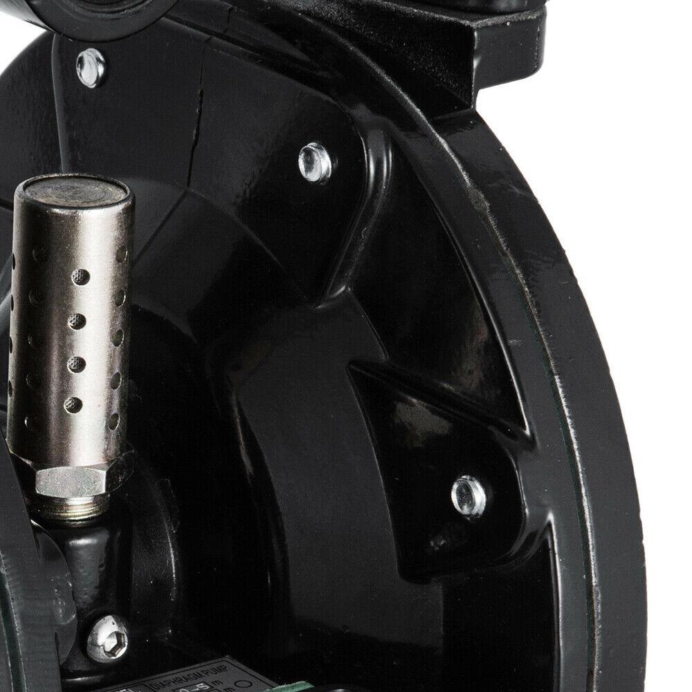 ZhdnBhnos 120PSI Air-Operated Double Diaphragm Pump 1 inch Inlet & Outlet Petroleum Fluids Heavy Duty Pneumatic Transfer Pump 35GPM