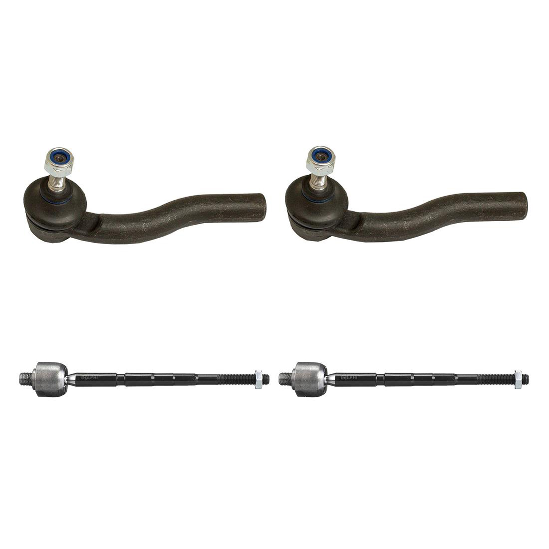 Delphi Outer Inner Tie Rod Ends Fits Fiat 500 2013