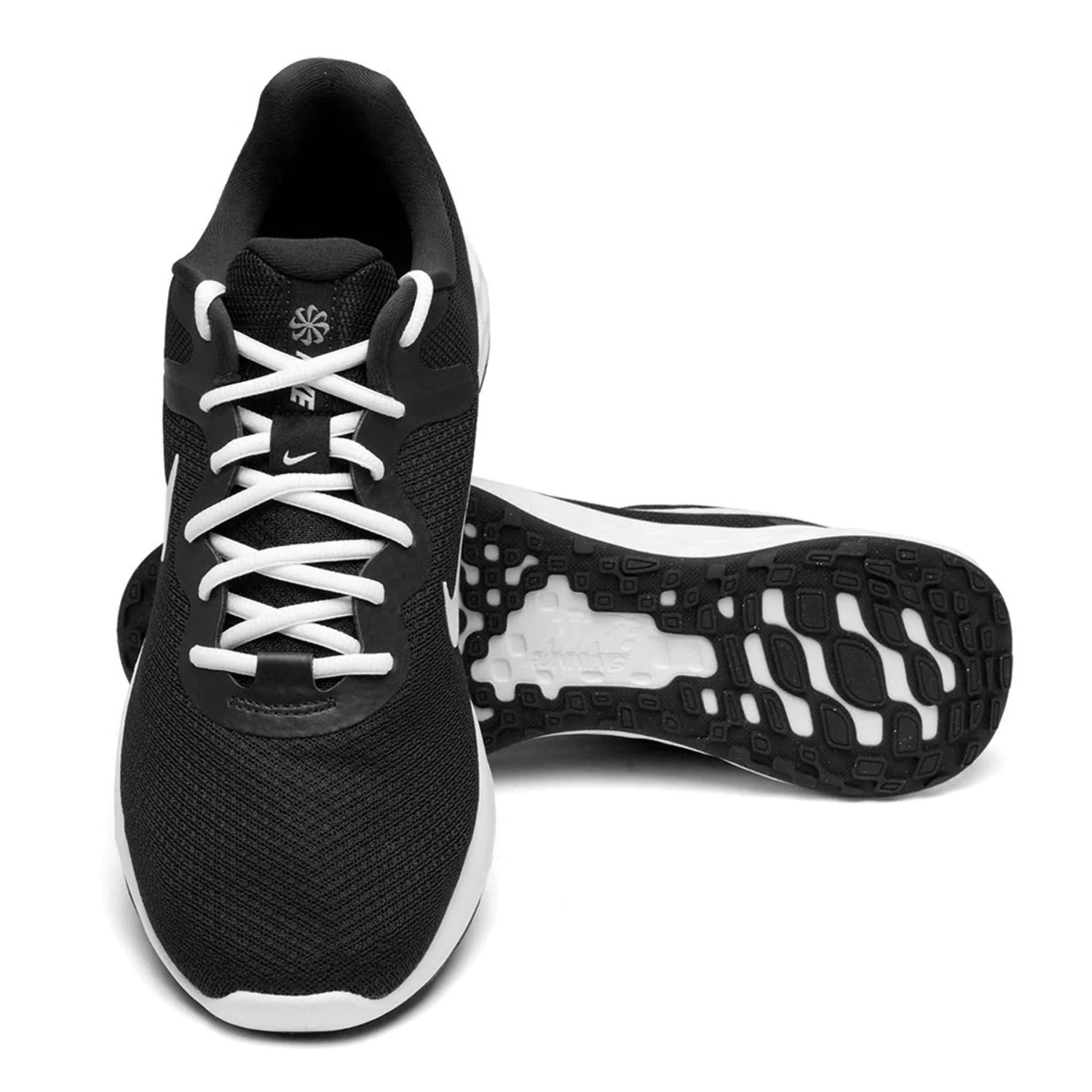 Nike Revolution 6 Black/Black-DK Smoke Grey 13