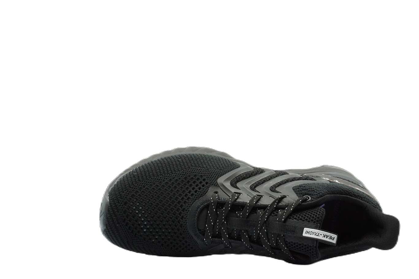 [E92557] Mens Peak Taichi Natural Black Running Shoes - 6