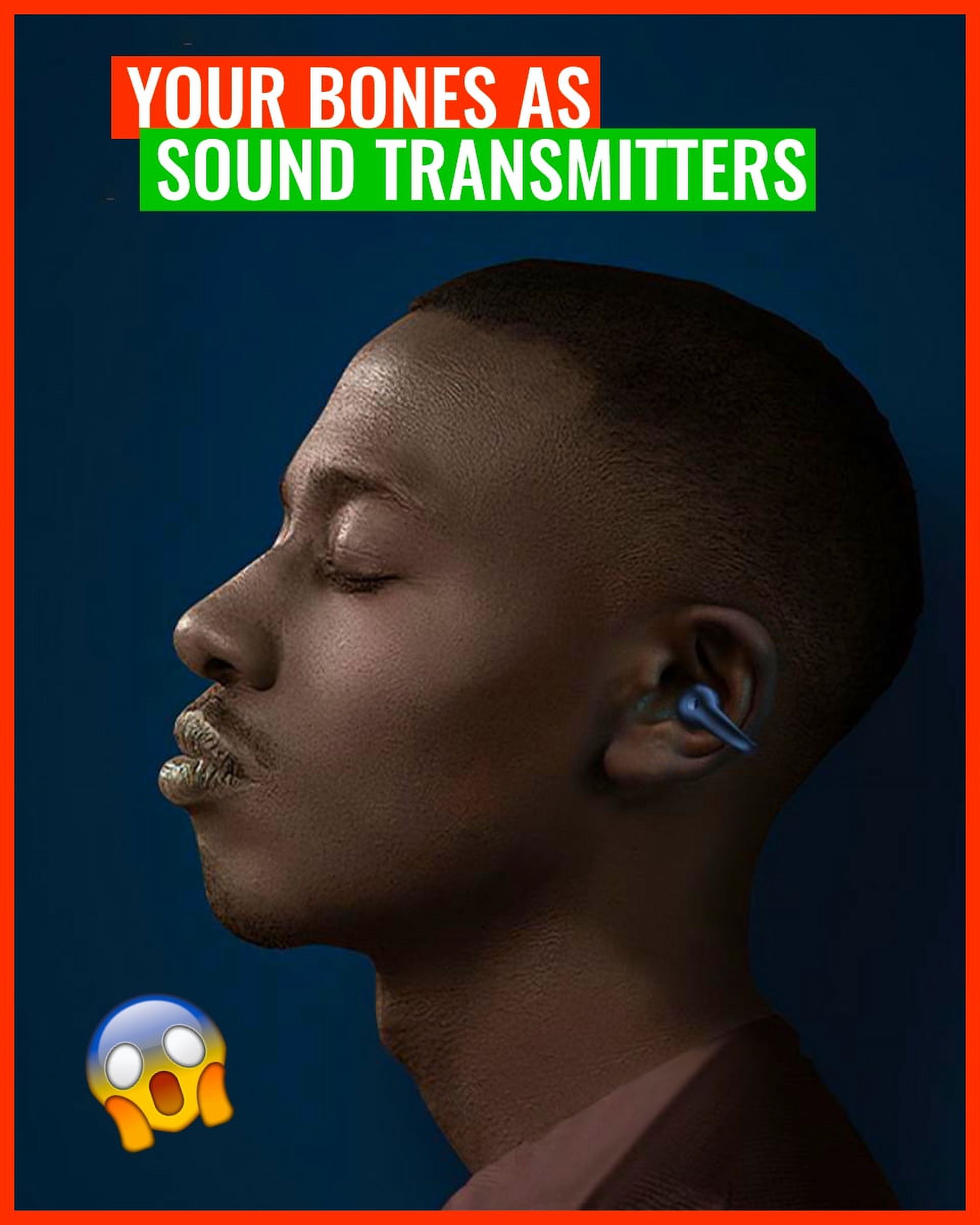 Clip Audi - Wireless Ear Clip Bone Conduction Headphones