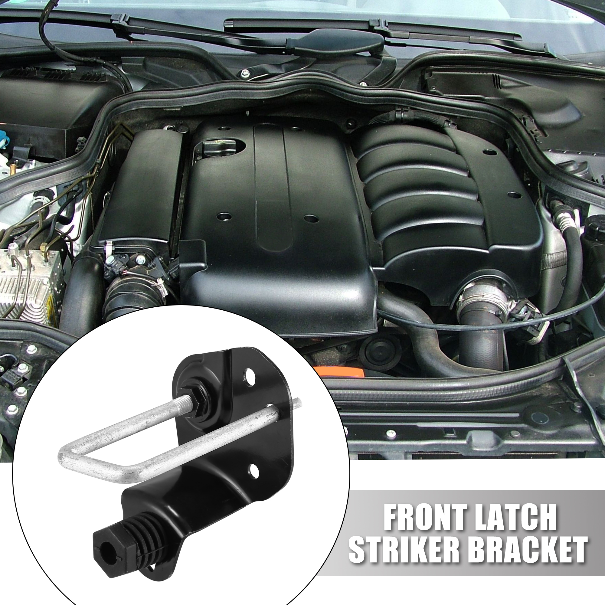 Vehicle Console Latch Striker Bracket Front for BMW 2 Series Hatchback 2015-2016 Replaces 51237387165