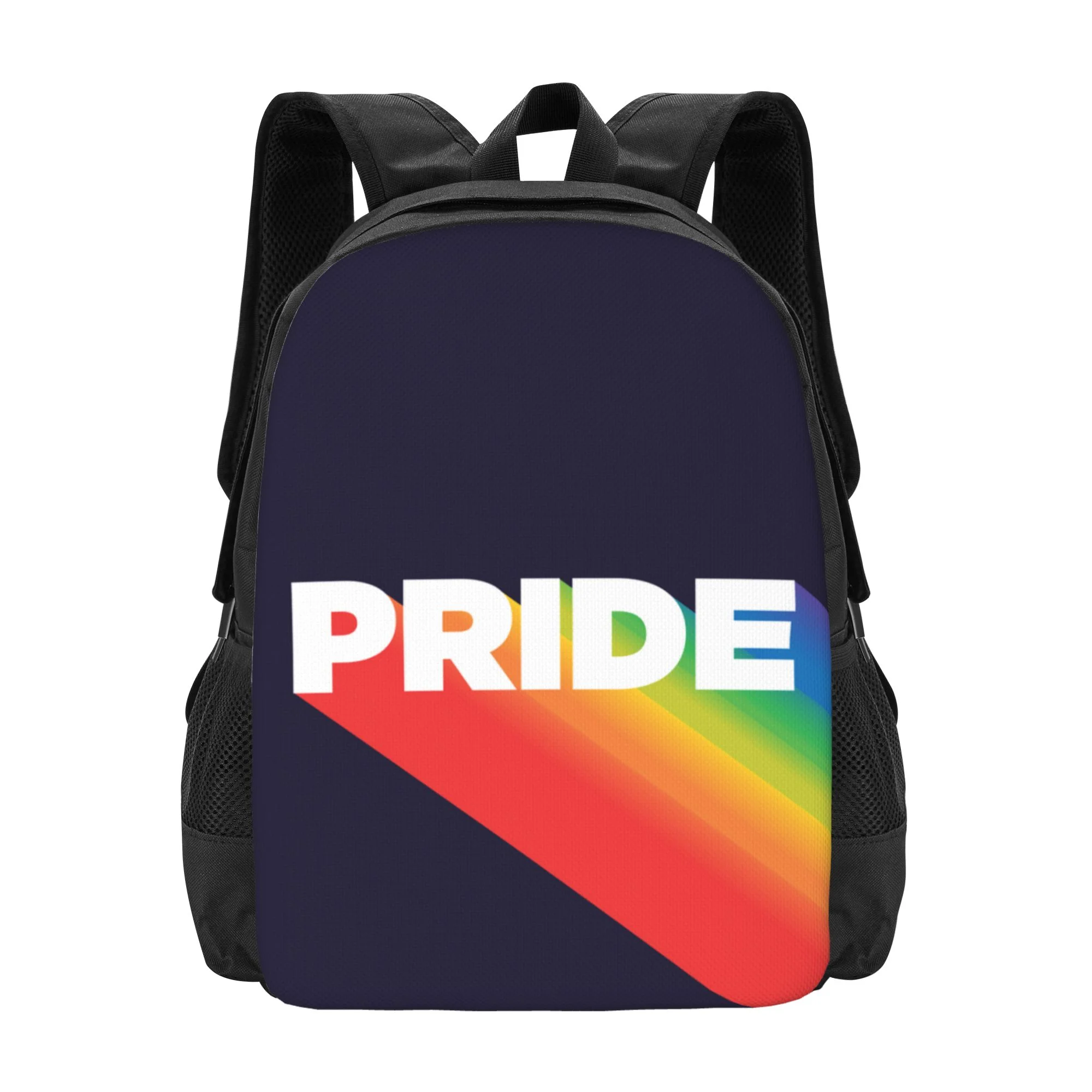 DouZhe Lightweight Backpack, Rainbow Lgbt Pride Day Prints Travel Outdoor Hiking Bag School Bookbag Casual Daypack Backpacks for Women Men