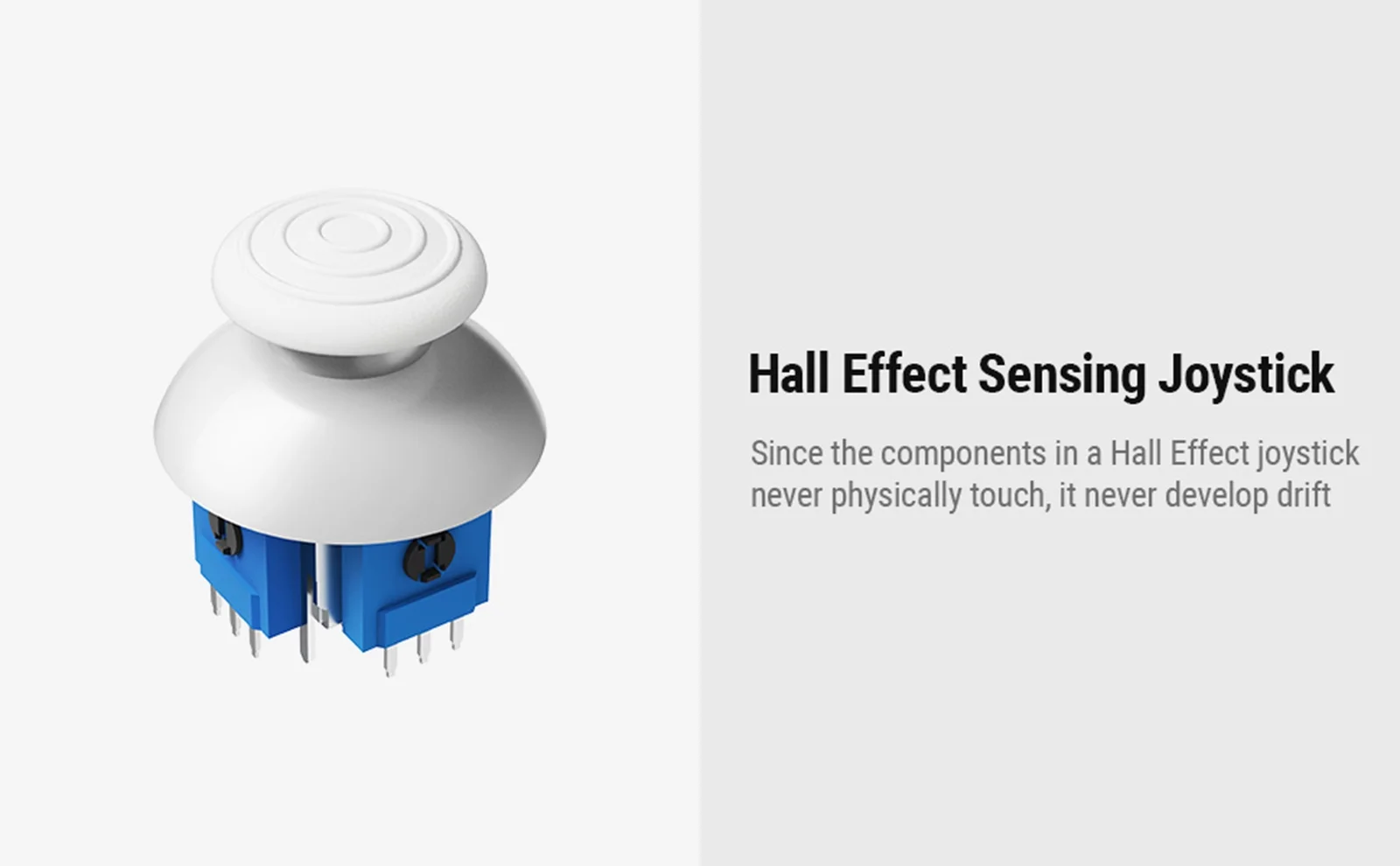 Retroflag Handheld Controller Compatible with Nintendo Switch / Switch OLED Hall Effect Joystick Turbo Function