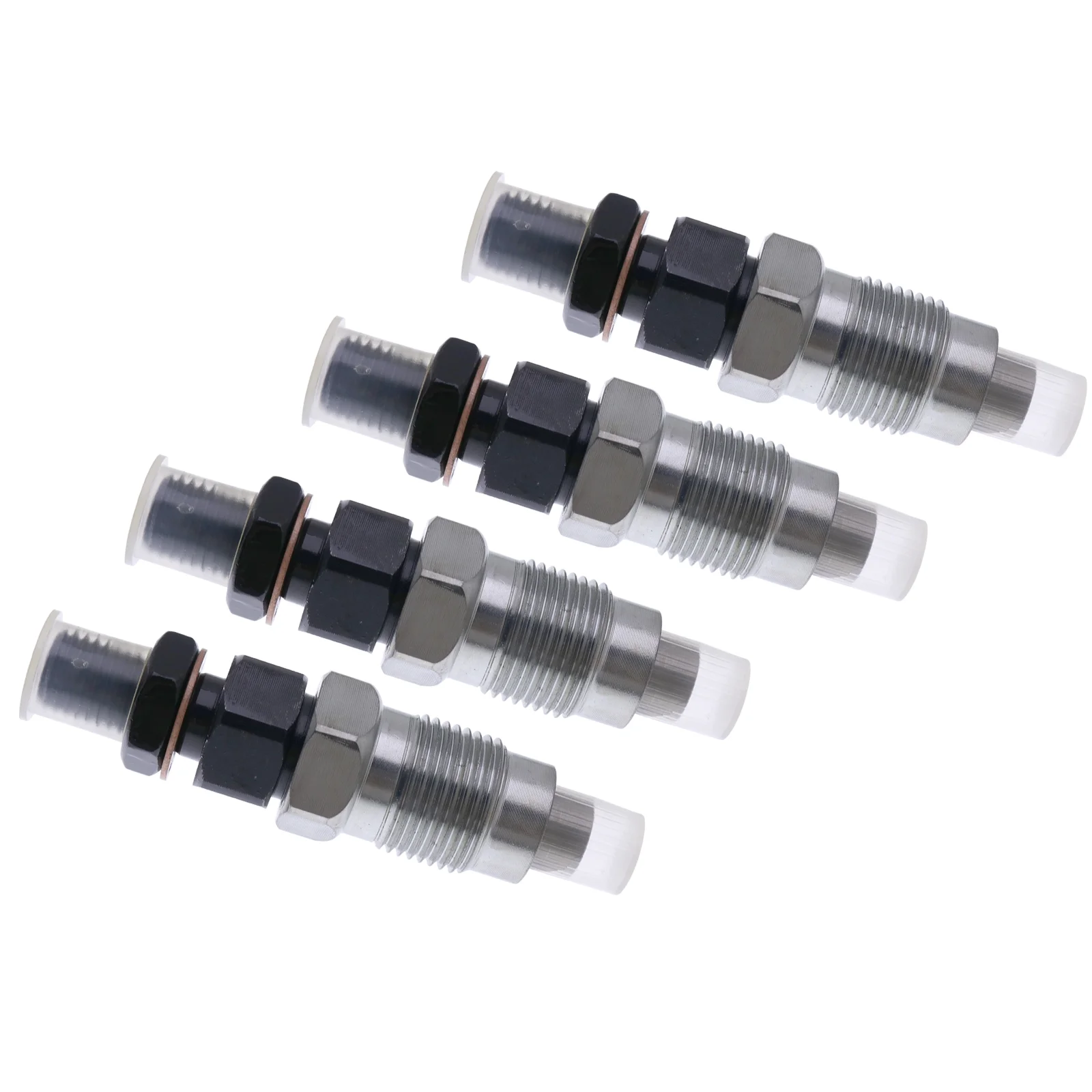 EHEparts 4Pcs Fuel Injectors 1C010-53900 for Kubota V3300 V3600 Engine M6800S M8200 M9000