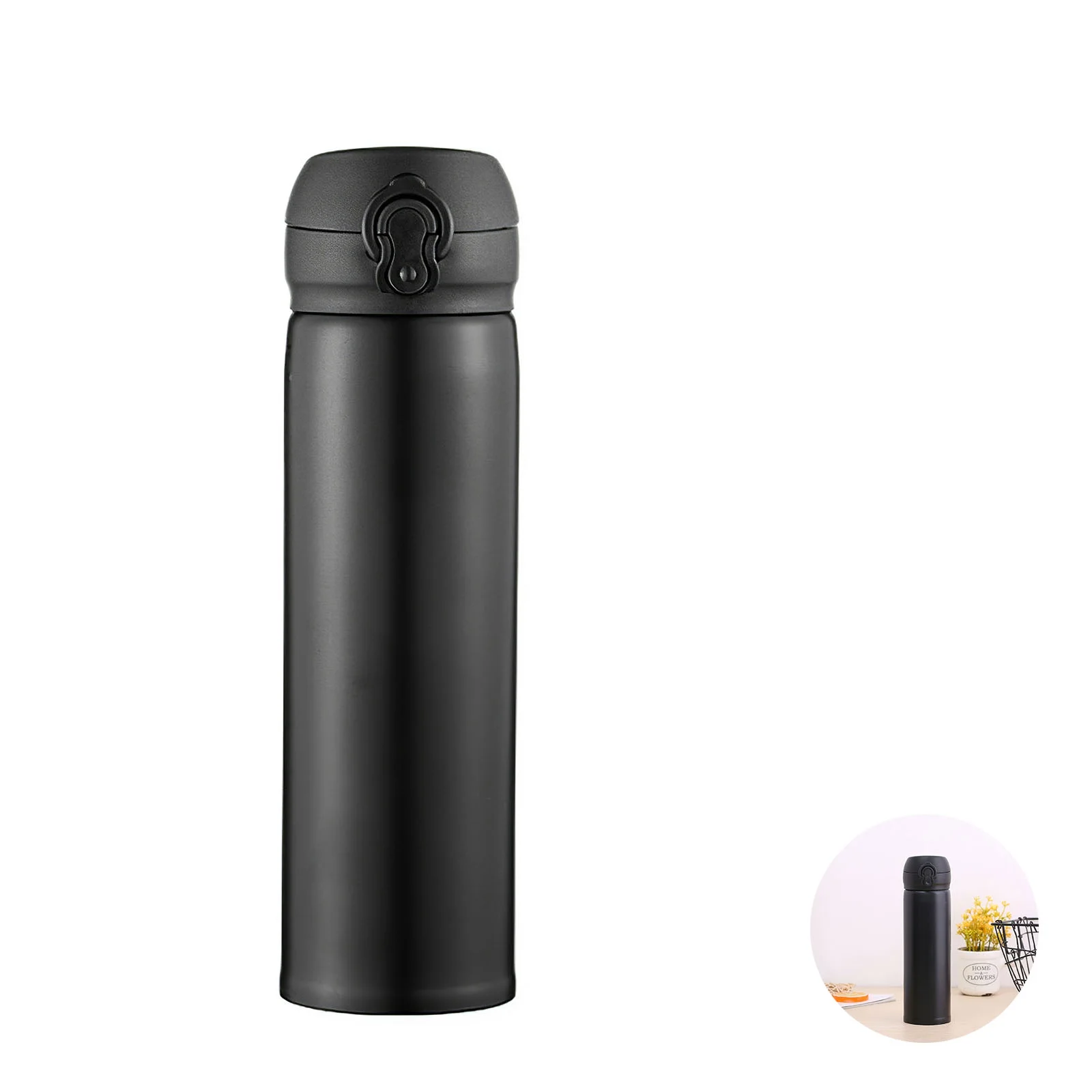 17oz Thermal Bottle Stainless Steel Vacuum Insulated Cup Travel Mug Office Coffee Tea keep Warm Water Bottle Cups