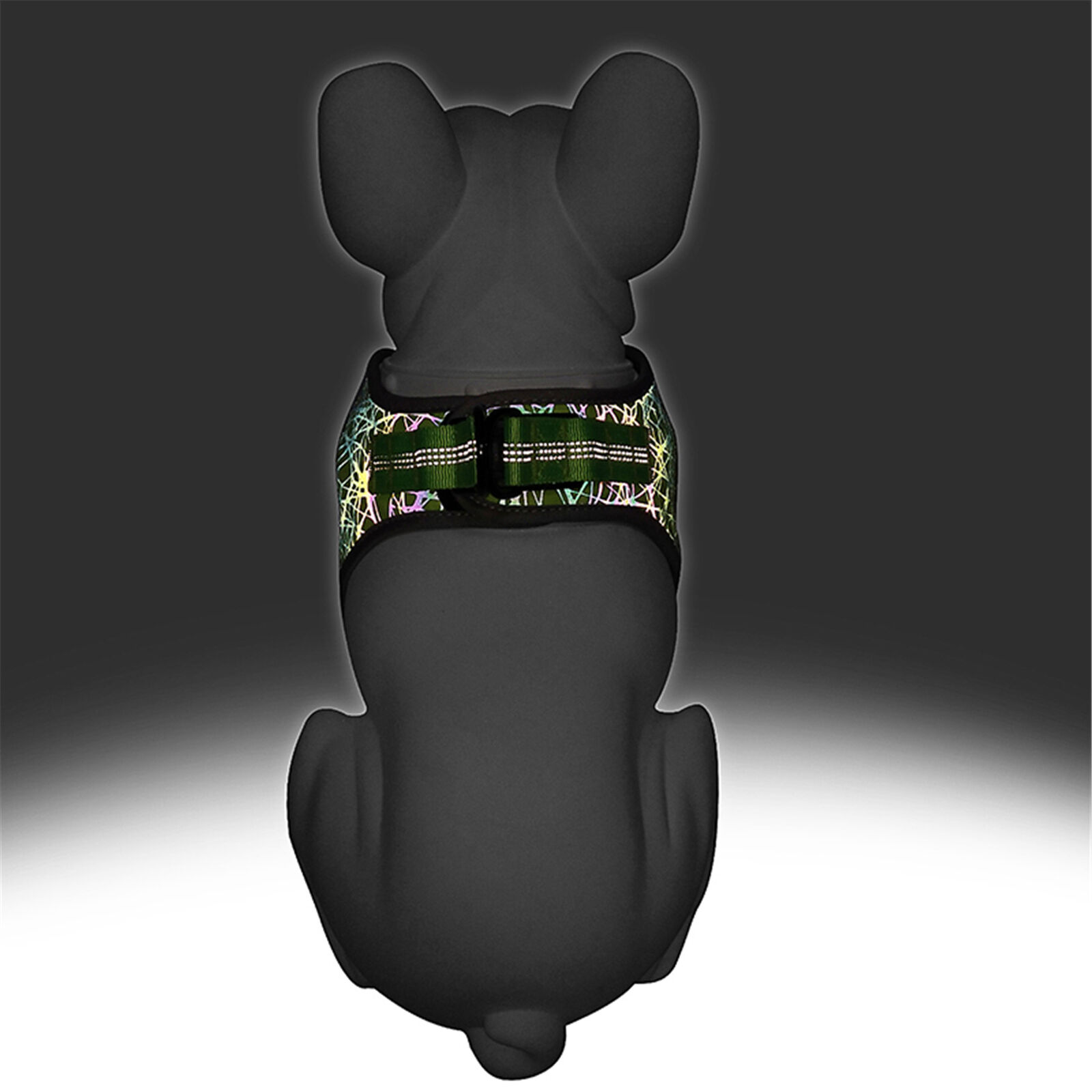 Tactical Dog Pet Harness Adjustable Control Vest Dogs Reflective Leash Set S M L