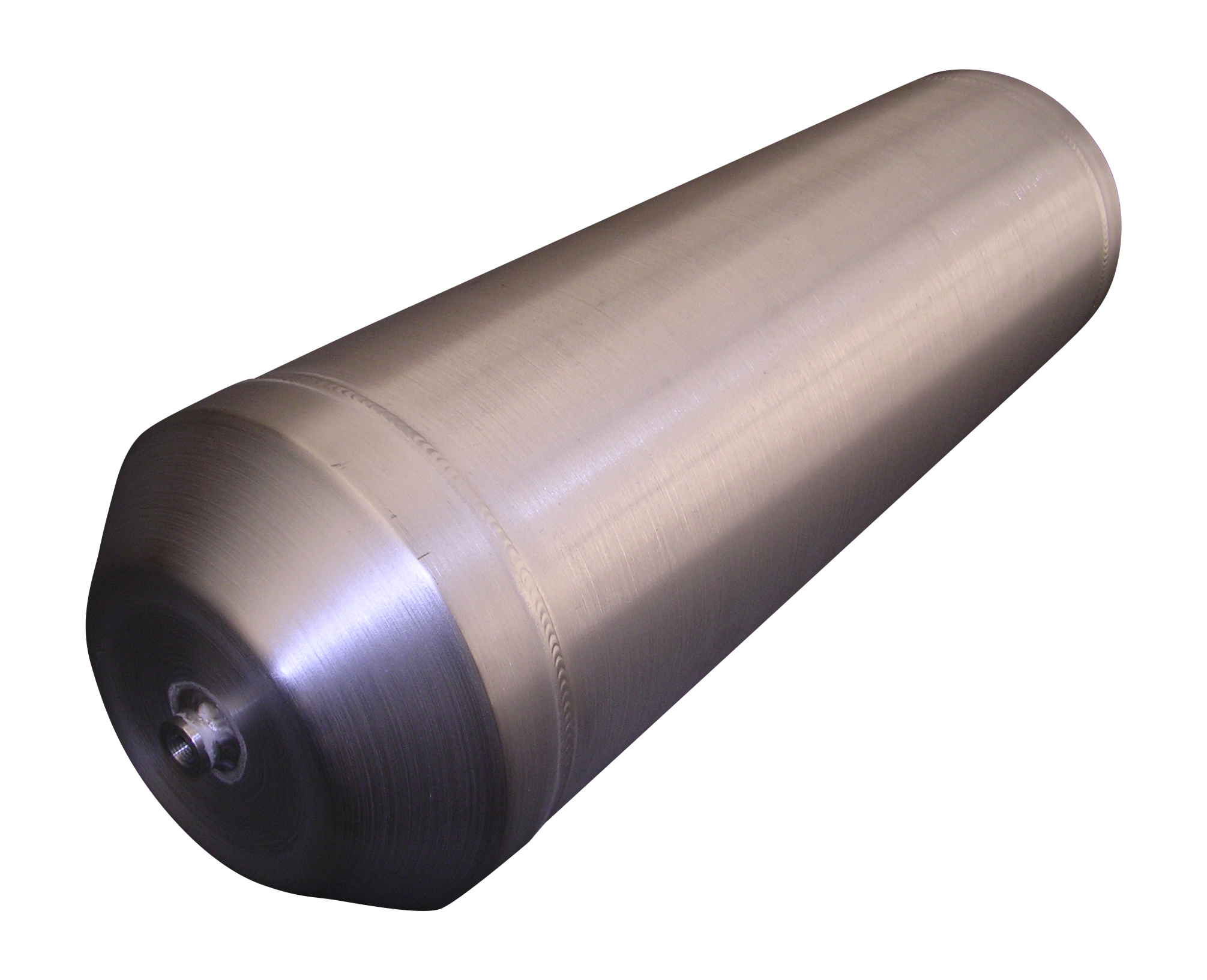 10x24 Vertical Spun Aluminum Gas Tank - 8 Gallon