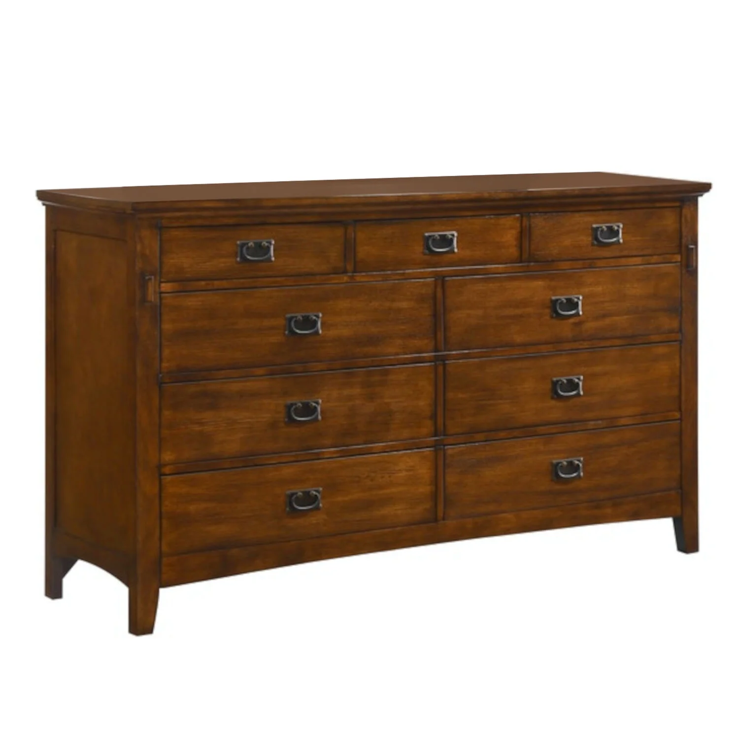 Sunset Trading Tremont Bedroom Wood Dresser in Distressed Chestnut