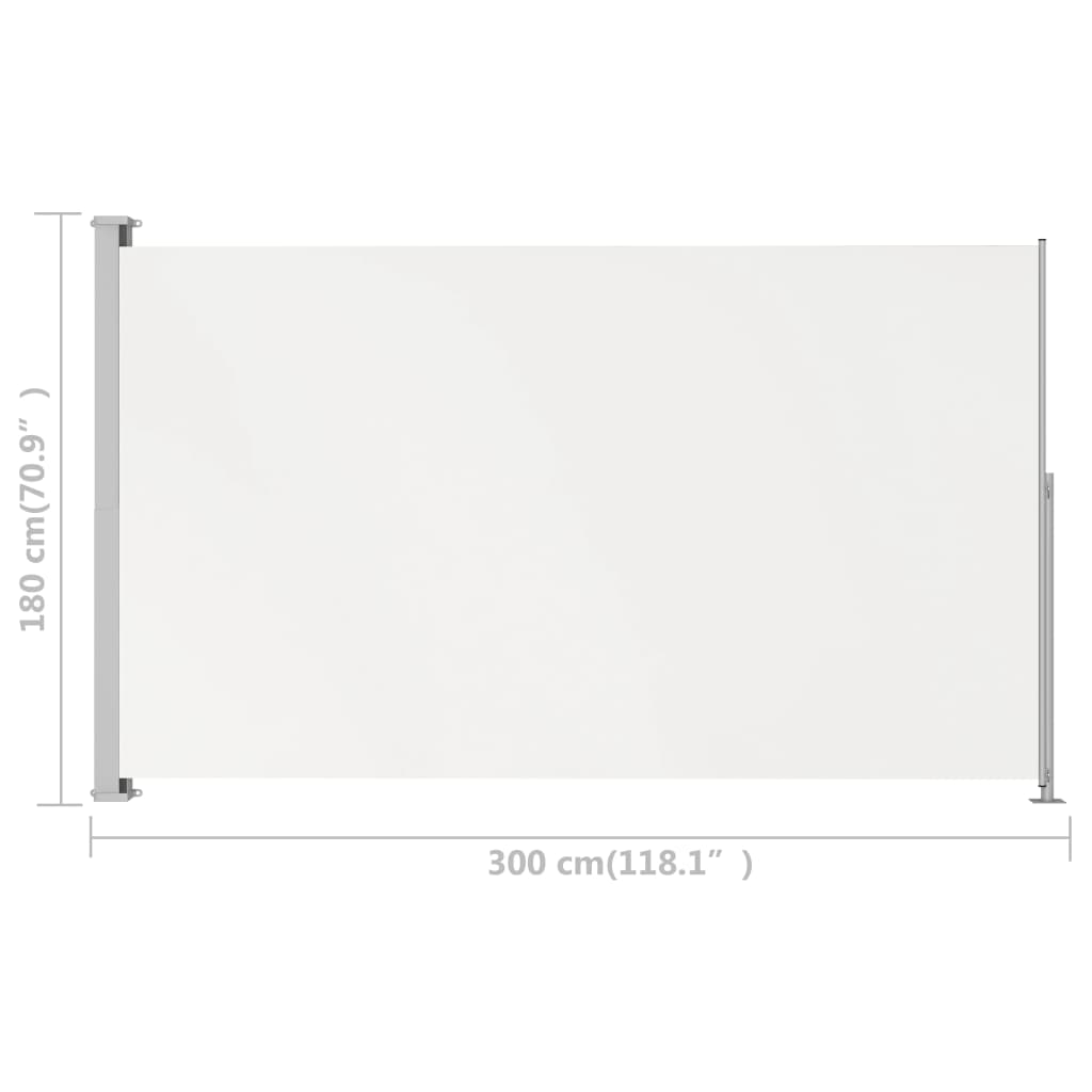 Buyweek Patio Retractable Side Awning 70.9