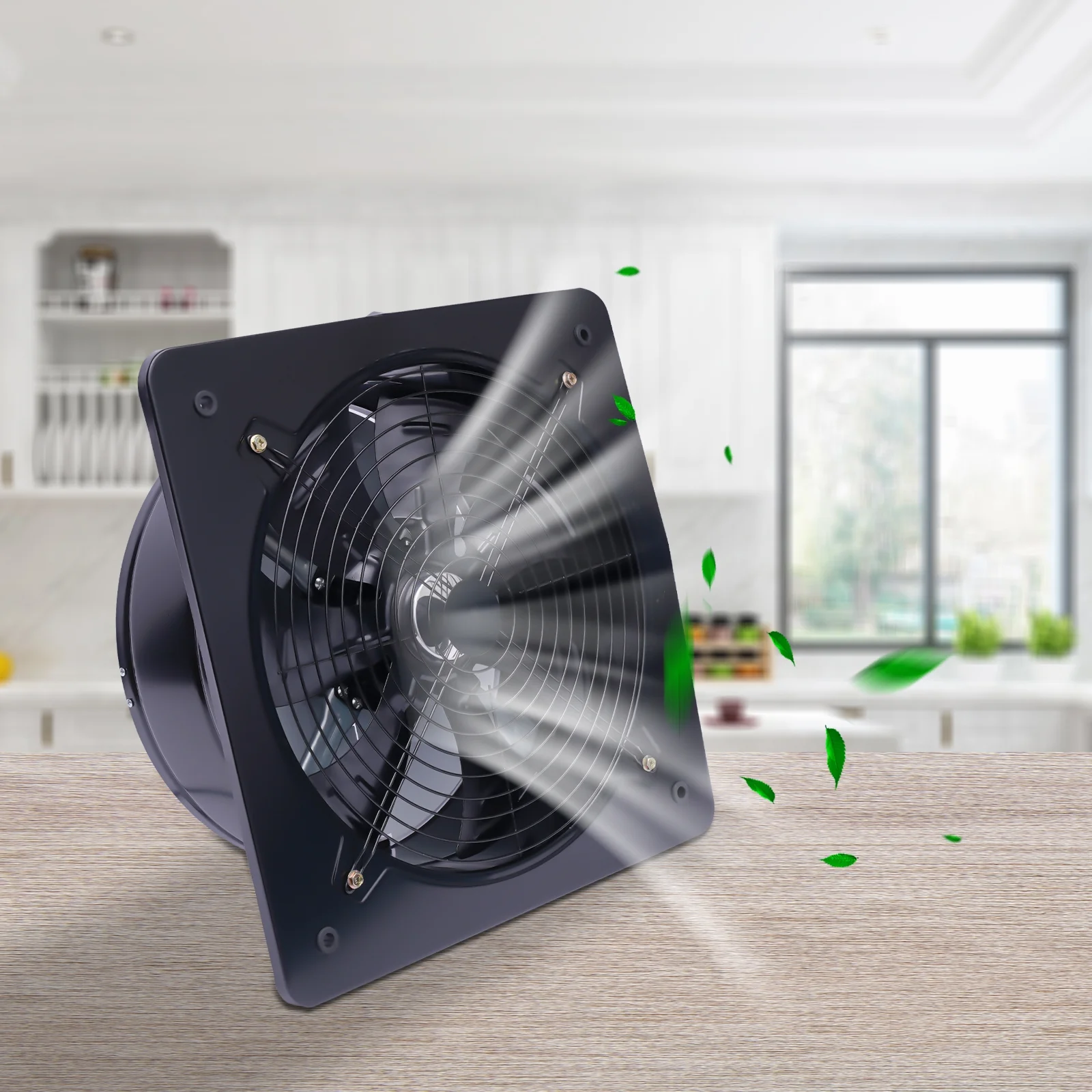 16'' Axial Flow Fan Air Exhaust Fan Bathroom Ventilation Fan Explosion-proof