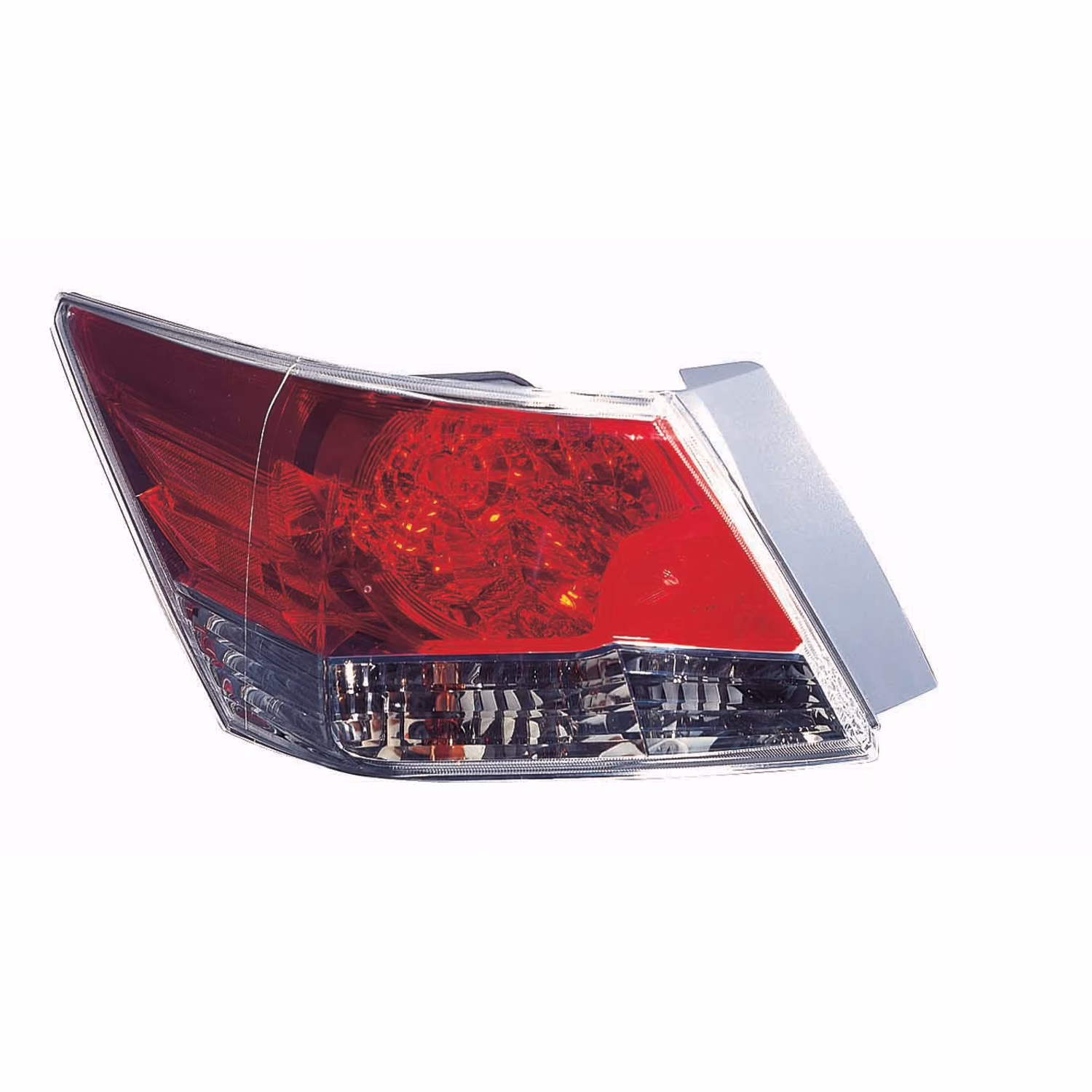 KAI New CAPA Certified Premium Replacement Driver Side Tail Light Assembly, Fits 2008-2012 Honda Accord Sedan