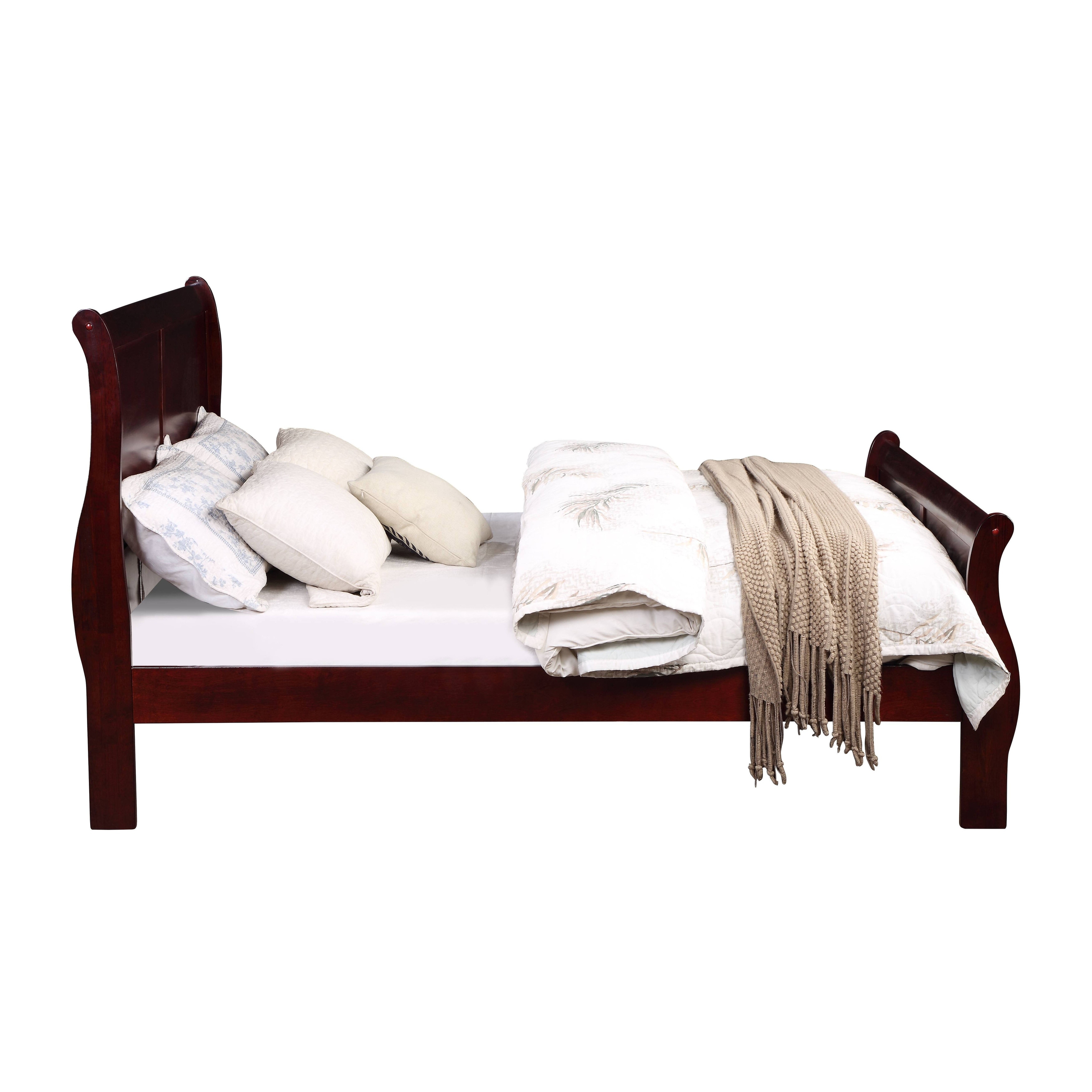 Cavender Sleigh Panel Bed Black - Full