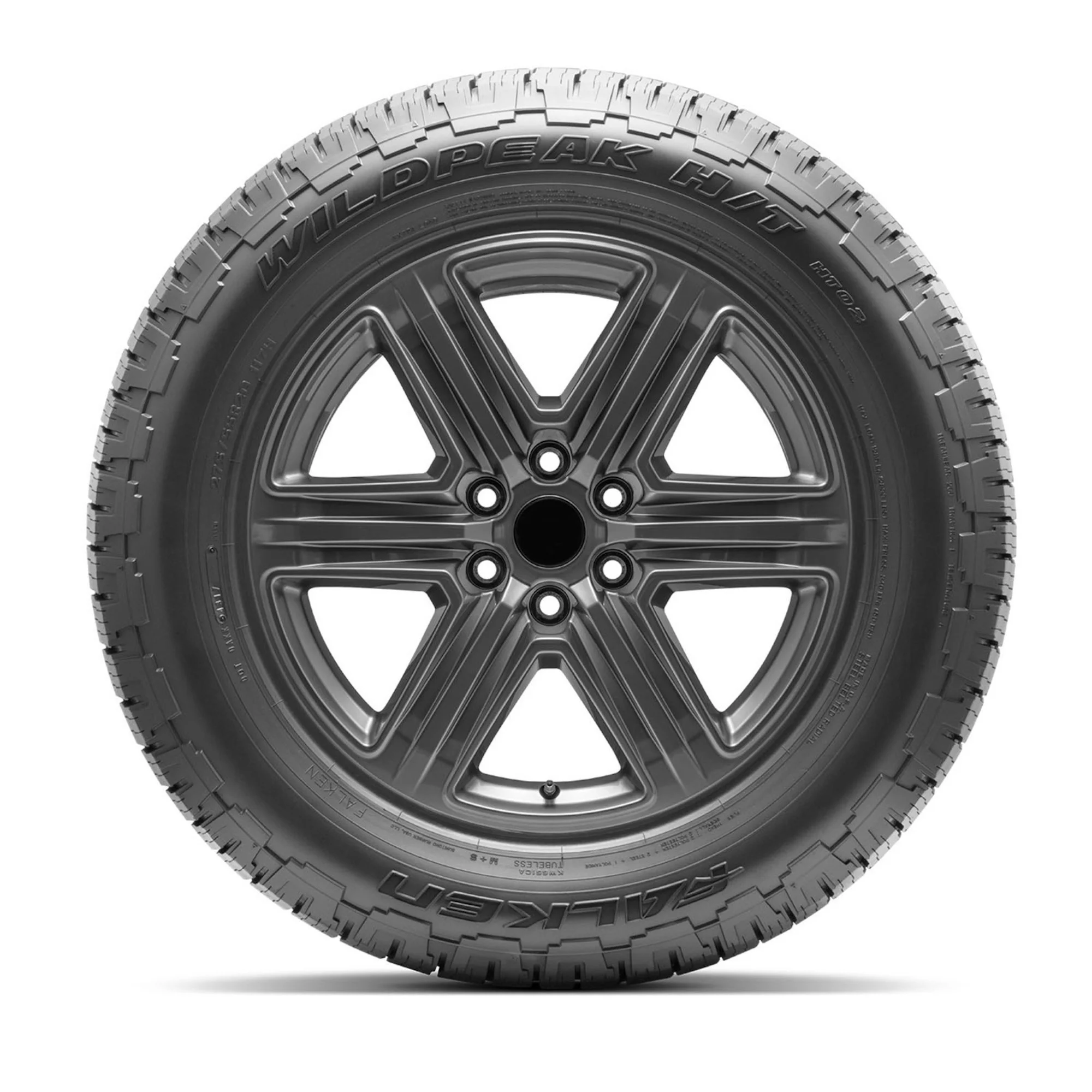 Set of 4 Falken Wildpeak H/T02 265/65R17 112T Tires Fits: 2005-15 Toyota Tacoma Pre Runner, 2000-06 Toyota Tundra Limited