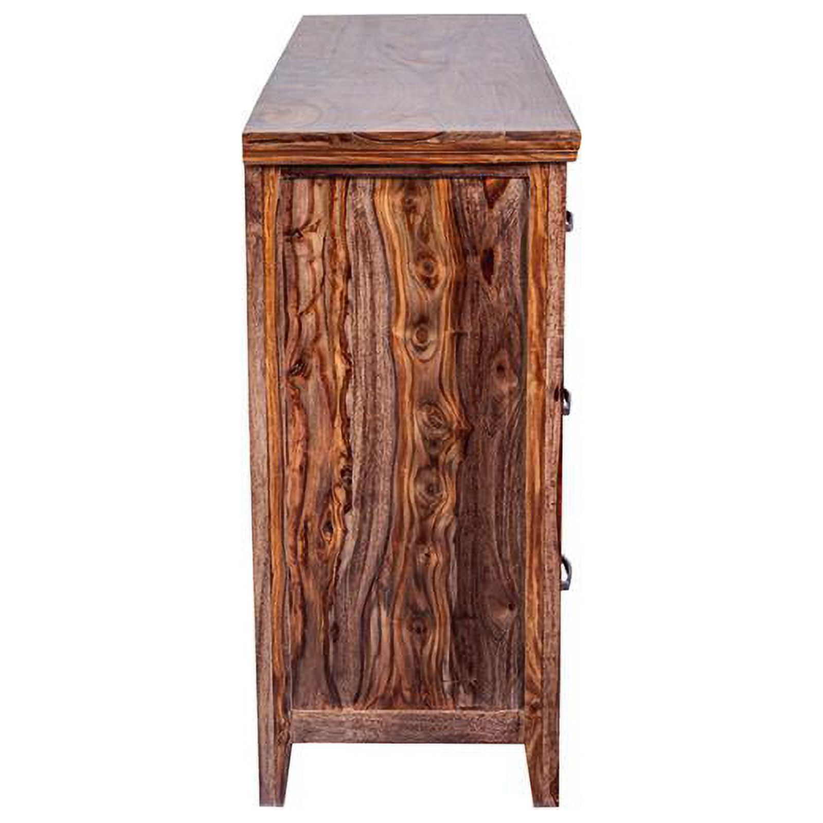Sonora Solid Sheesham Wood Dresser - Brown