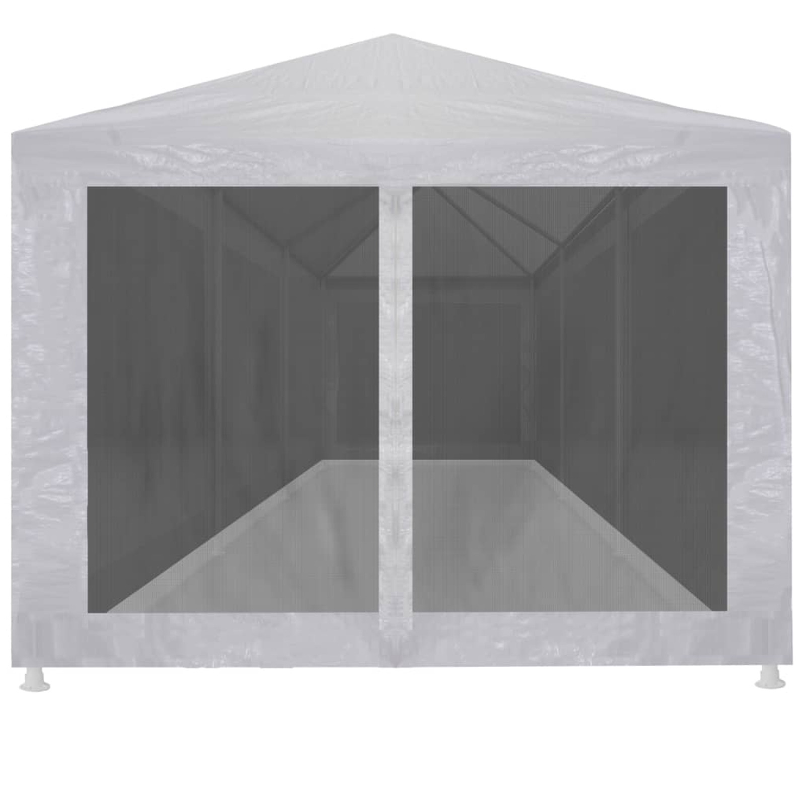 Aibecy Party Tent with 8 Mesh Sidewalls 29.5' x 9.8'