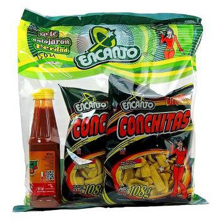 Conchitas Chips  La Botanera Clasica Hot Sauce Combo Bag