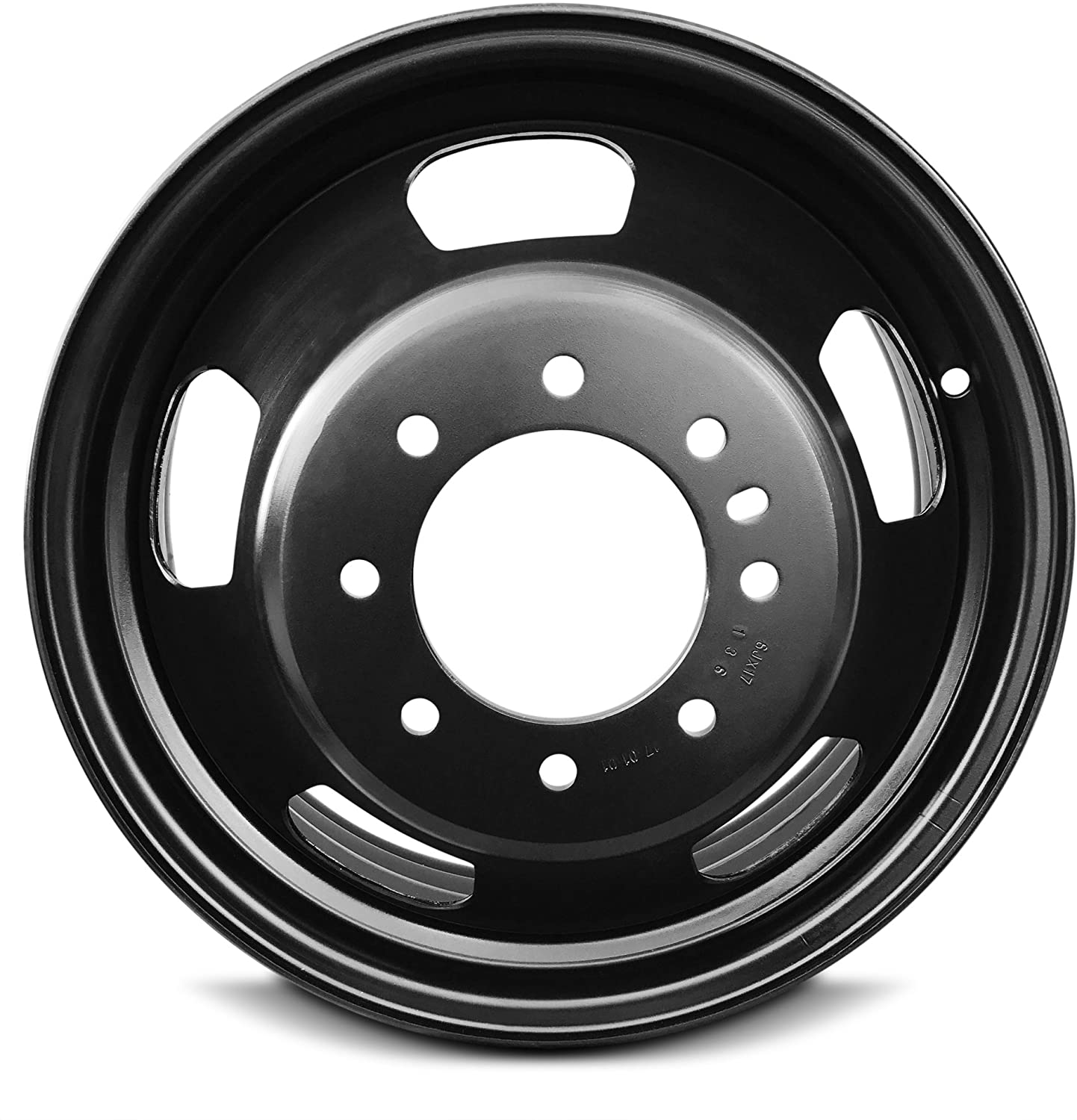 Wheel For 2003-2018 Dodge Ram 3500 17 inch 8 Lug Black Steel Rim Fits R17 Tire