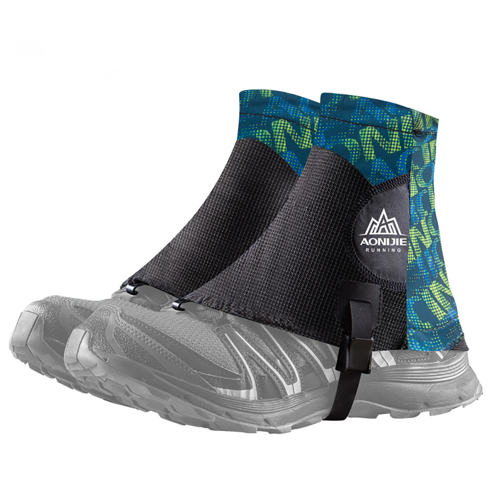 AONIJIE Low Trail Gaiters Reflective Ankle Gators Protective Shoe Covers with UV Protection