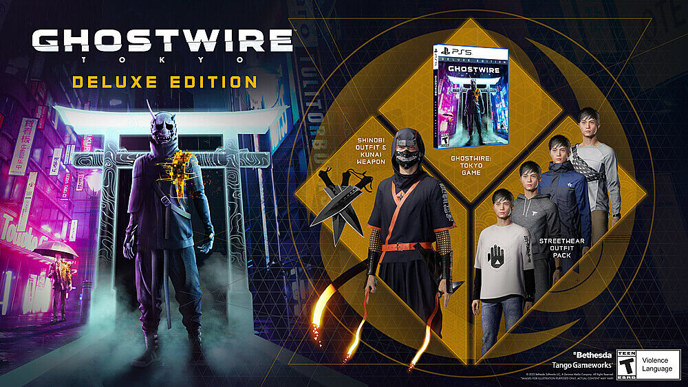 Ghostwire Tokyo Deluxe Edition - PlayStation 5