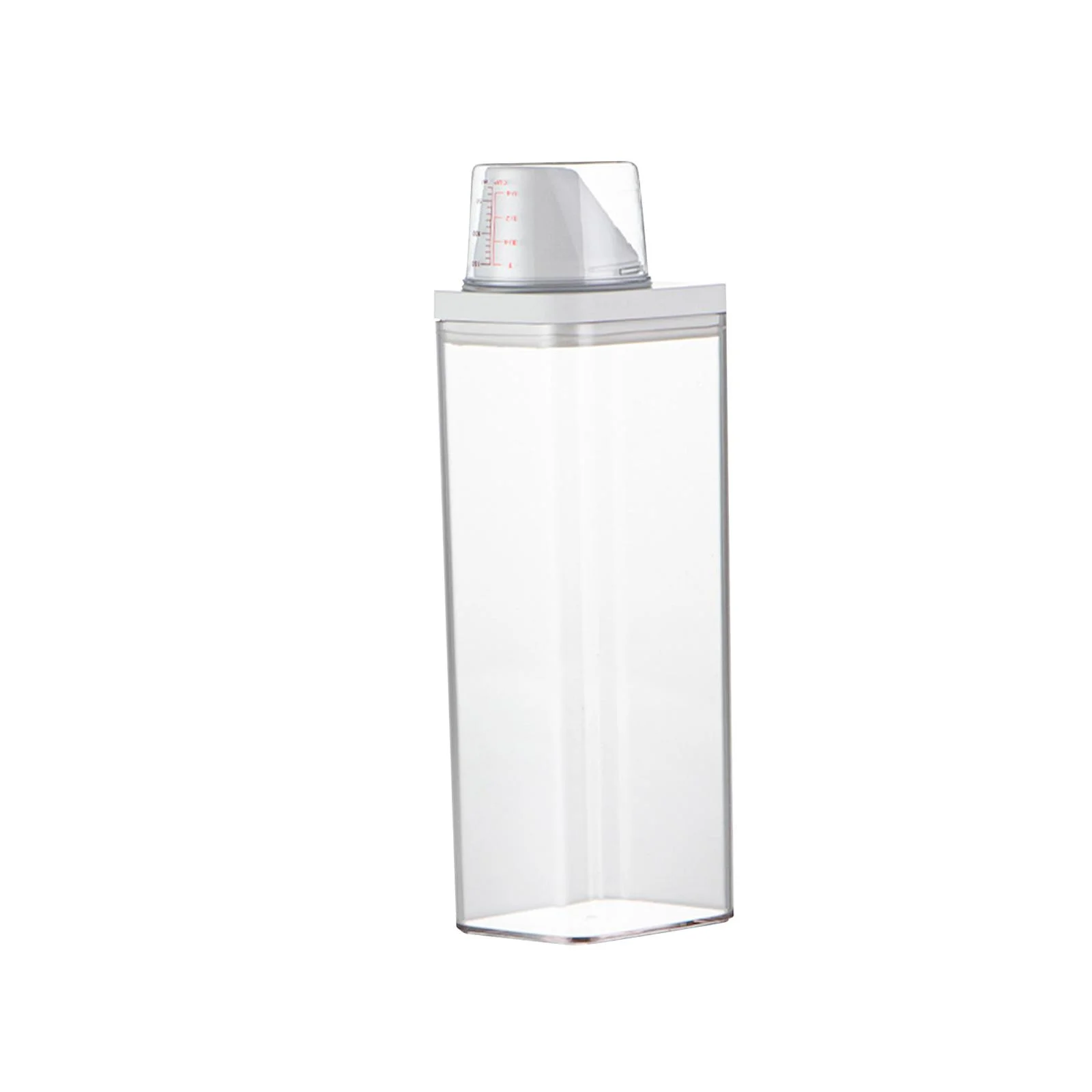 Pantry Organizer Dispenser with Lid Waterproof Breakfast Washing Powder Jar XL(1900ml)